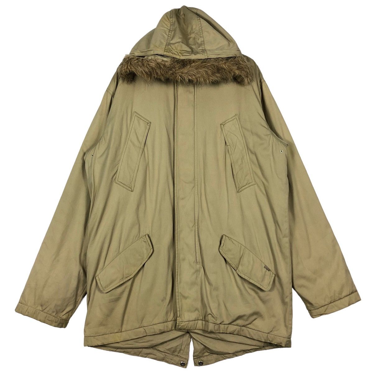 Stussy 🔥90’s Stussy Outer Gear Parka Jacket Mink Fur Hoodie Size US M / EU 48-50 / 2 - 2 Thumbnail