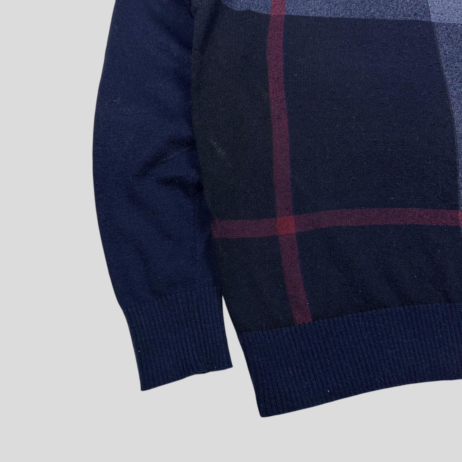 Burberry Burberry Brit Scotland Wool & Cashmere Nova Check Jumper - S Size US S / EU 44-46 / 1 - 3 Thumbnail