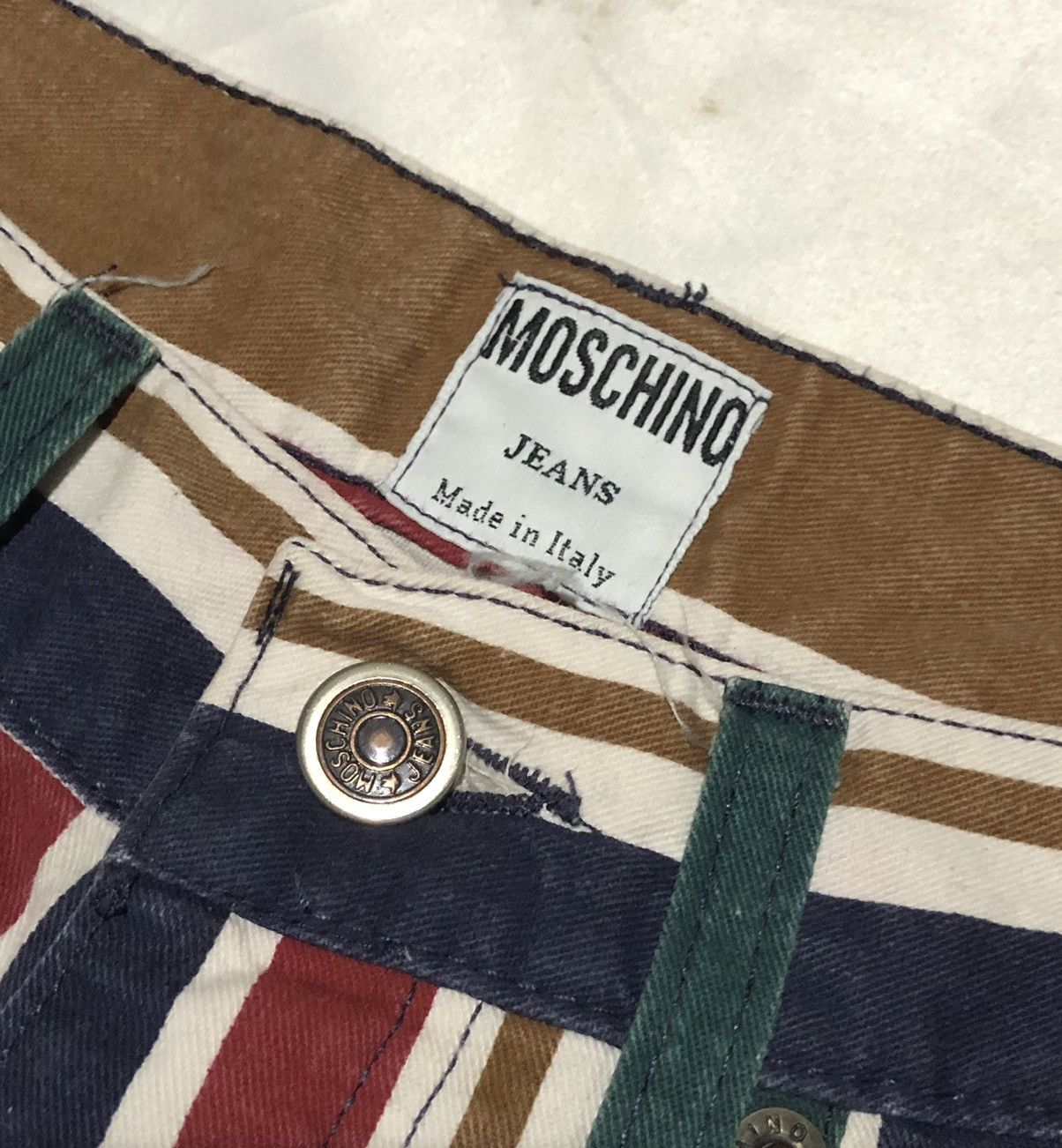 Moschino VINTAGE MOSCHINO JEANS SLIM Size US 30 / EU 46 - 3 Thumbnail
