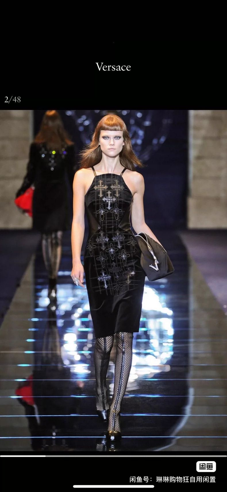 Versace Versace Lace patchwork Medusa cross heavy work dress Size M / US 6-8 / IT 42-44 - 9 Thumbnail
