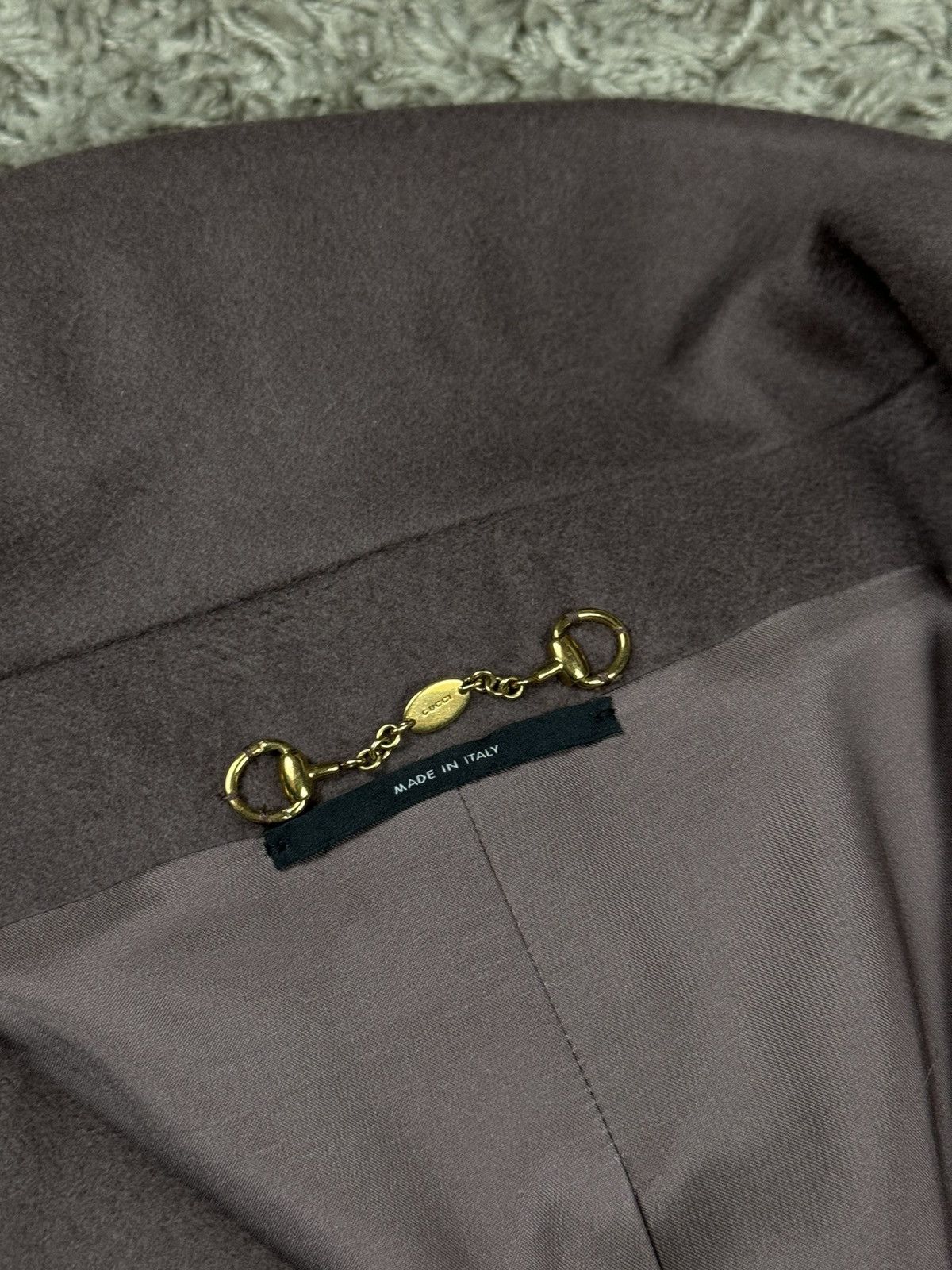Gucci Wool trench coat Gucci original luxury streetwear item Size XS / US 0-2 / IT 36-38 - 4 Thumbnail