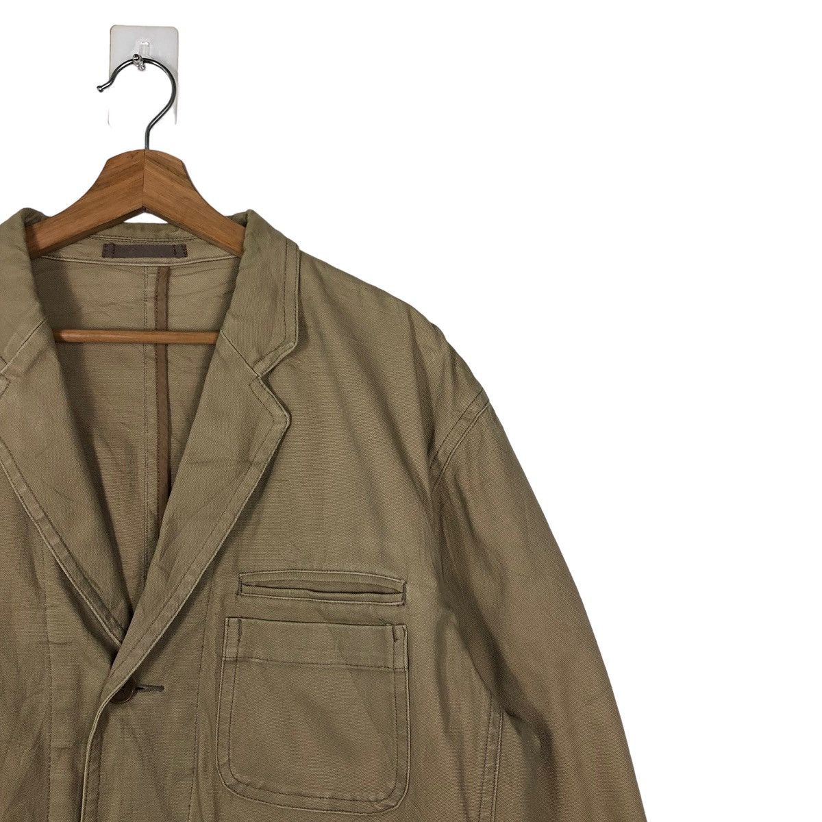 Japanese Brand 🔥CHORE WORK JACKET CROCODILE ISSEY MIYAKE DESIGN Size US L / EU 52-54 / 3 - 6 Thumbnail