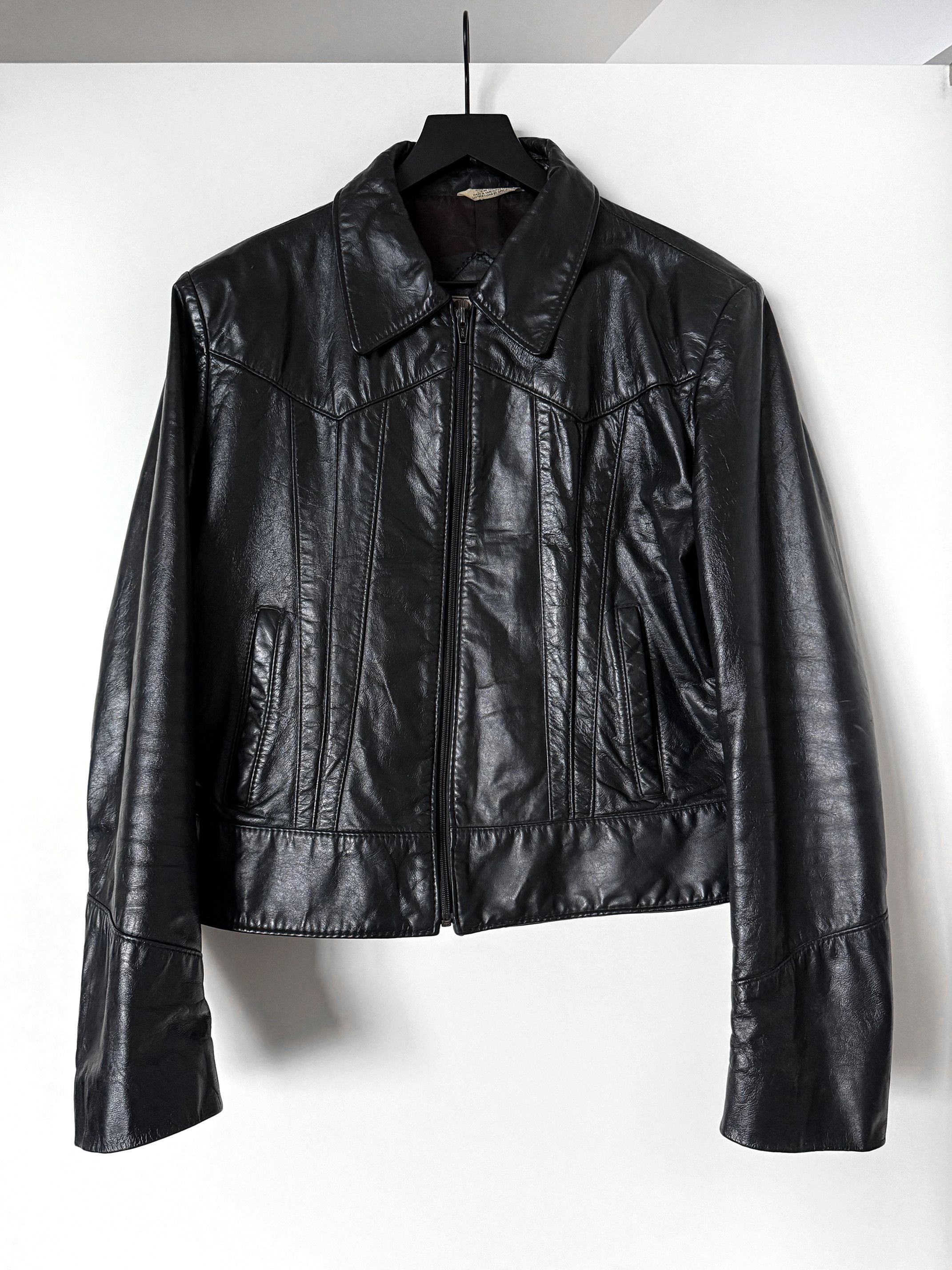 Adidas × Vintage Adidas Equipment leather jacket EQT 90s 80s