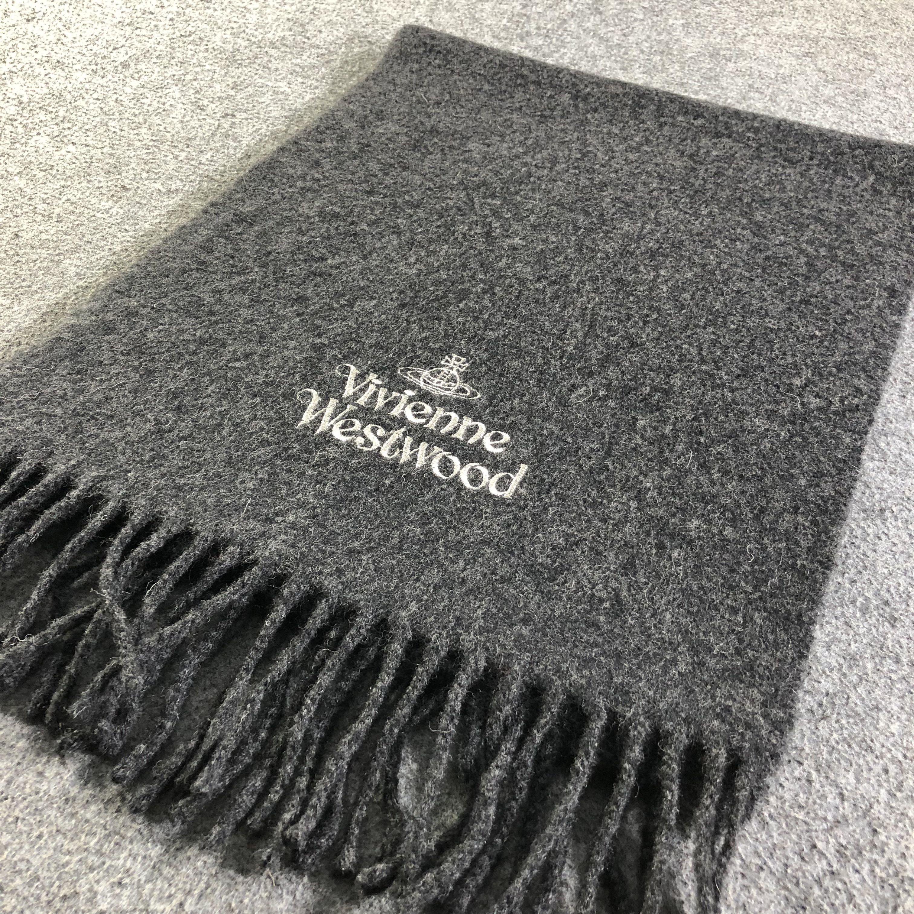 Vivienne Westwood Vivienne Westwood Wool Scarf Muffler Neckwear V2108 Size ONE SIZE - 4 Thumbnail
