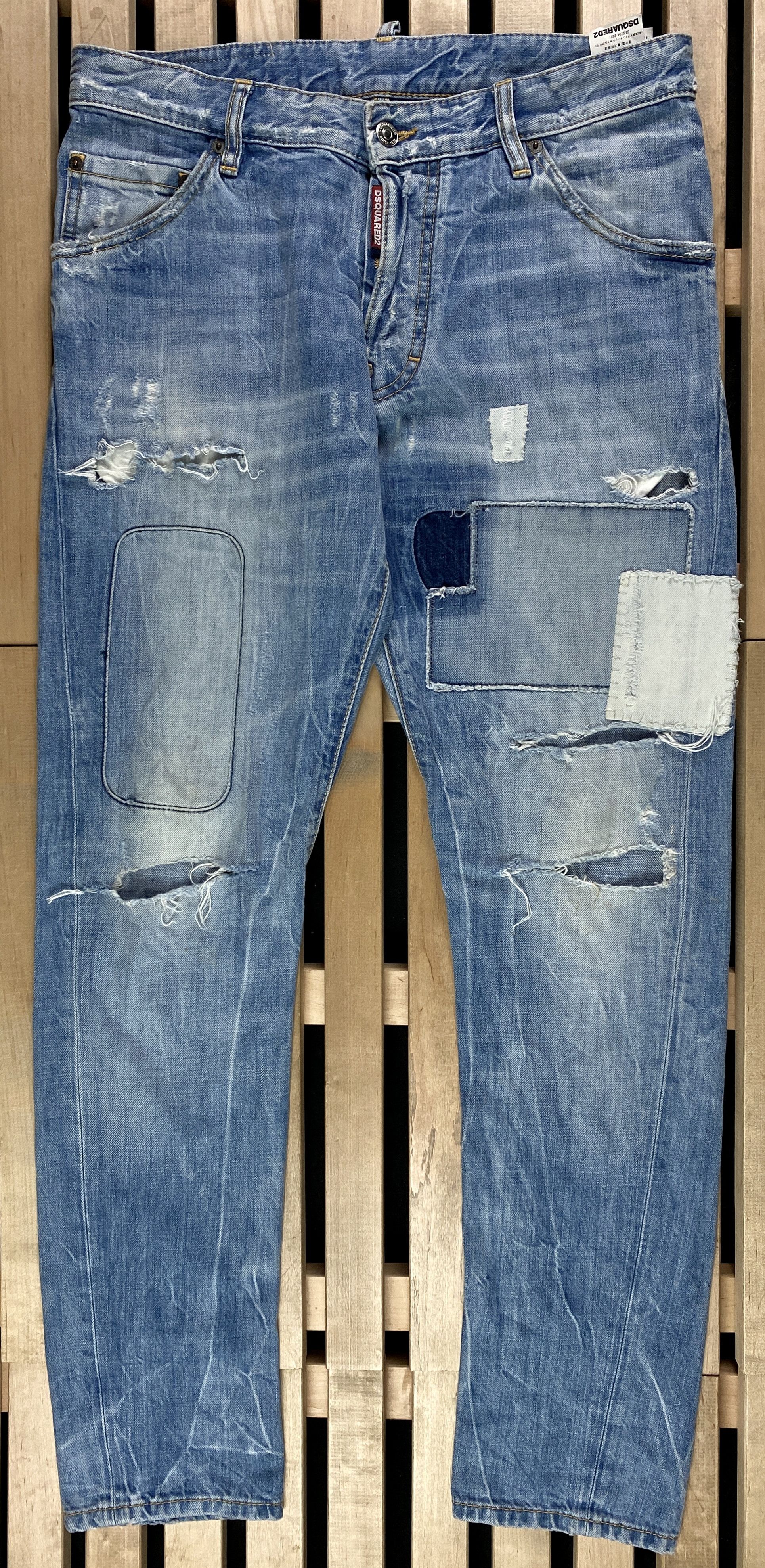 Mens Jeans Denim Dsquared2 Size 46 Blue