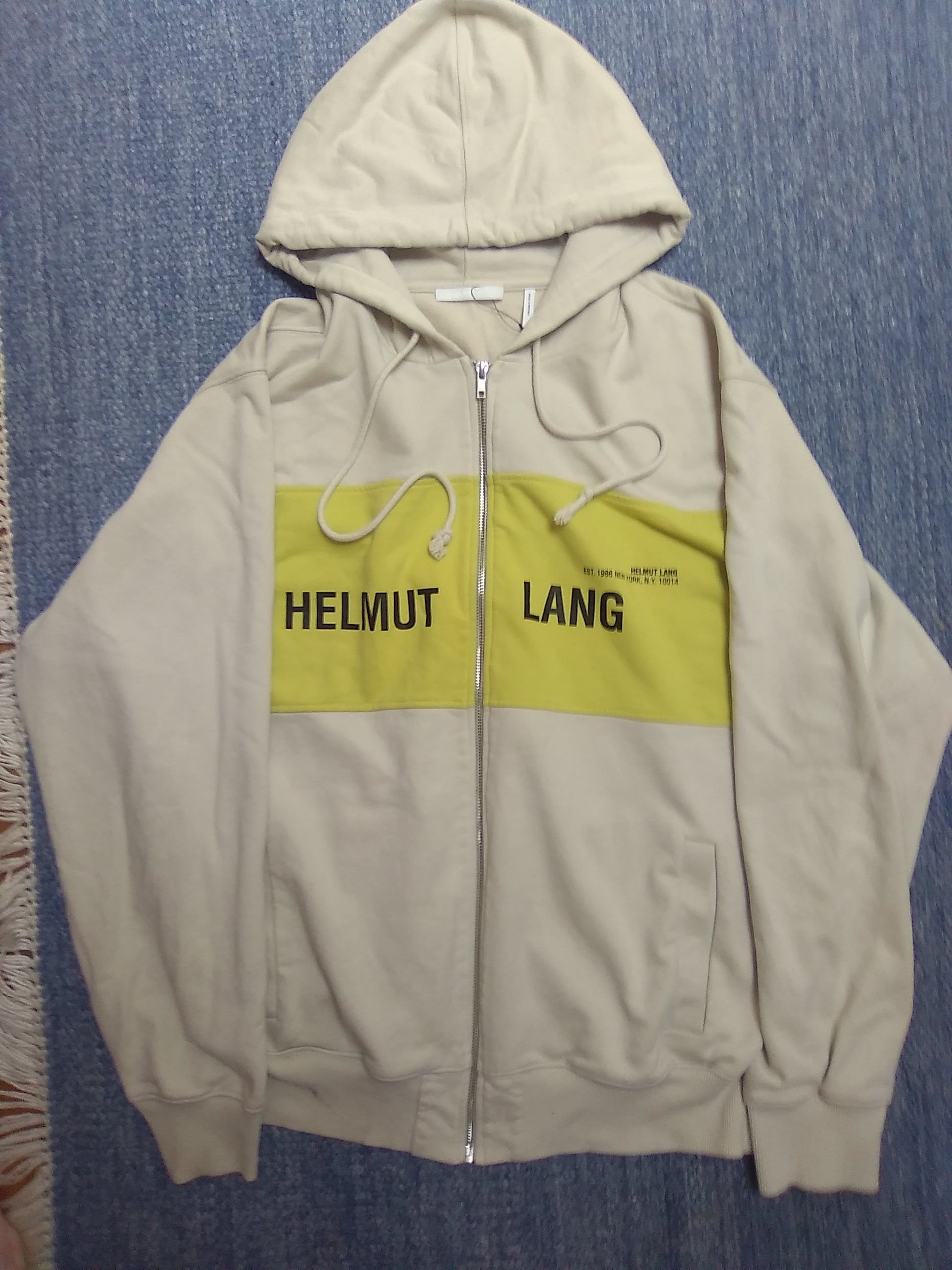 Helmut Lang HELMUT LANG SS2018 zip up hoodie Size US L / EU 52-54 / 3 - 1 Thumbnail