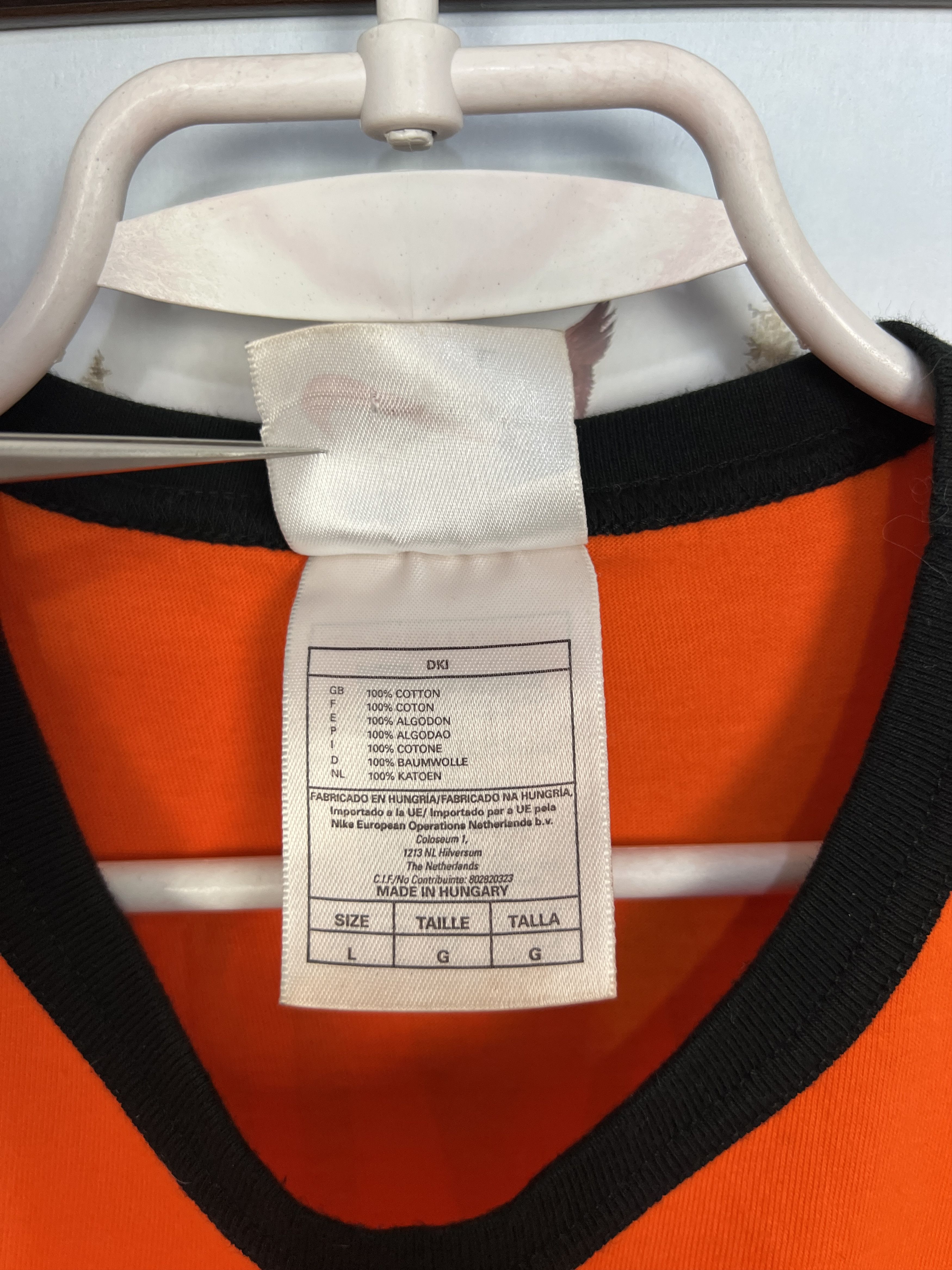 Nike Vintage Nike Netherlands Holland Football #8 Davids Vest Tee Size US L / EU 52-54 / 3 - 7 Thumbnail