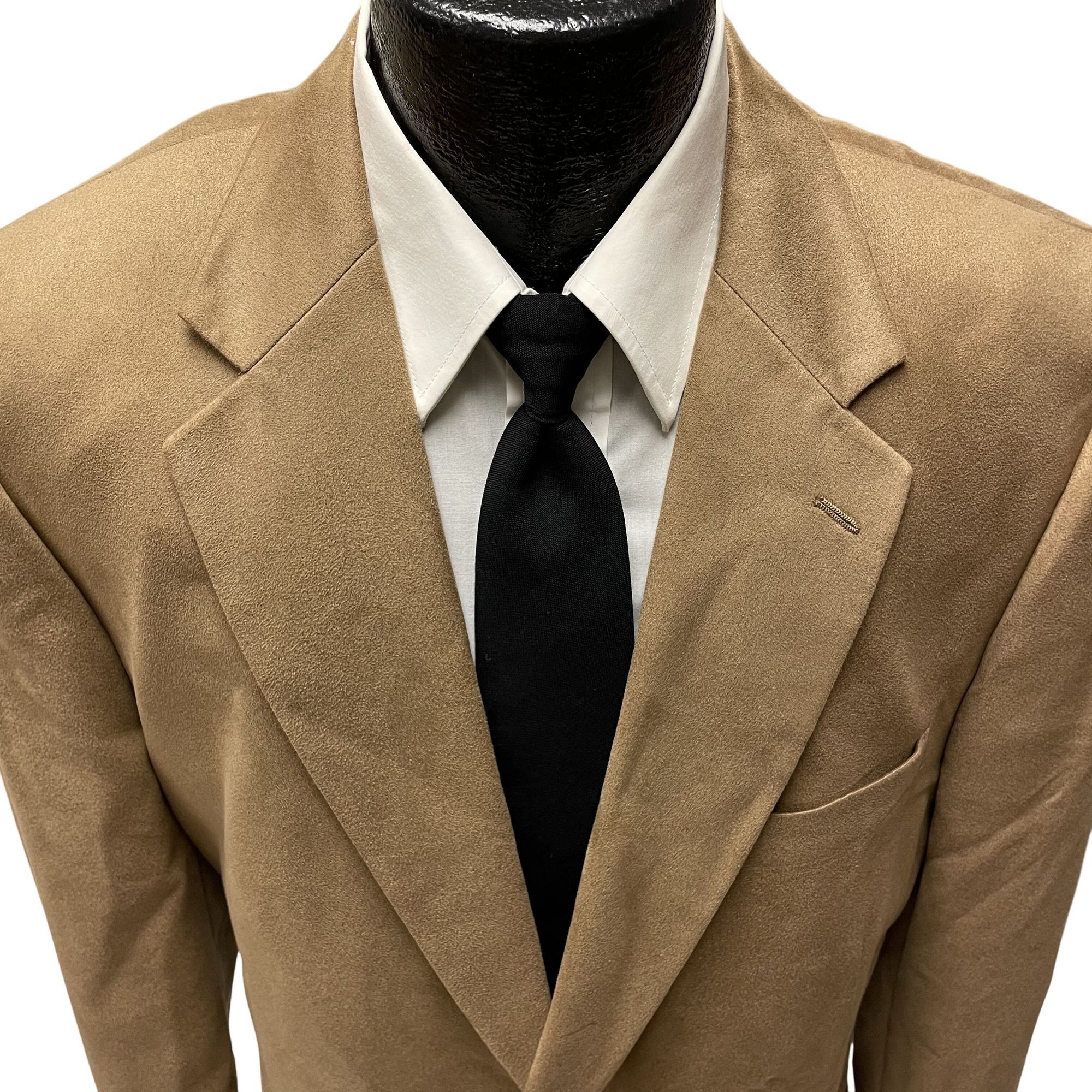 Bert Pulitzer Vtg Bert Pulitzer Sport Coat SUPRA Ultra Suede Jacket Size 46R - 2 Thumbnail
