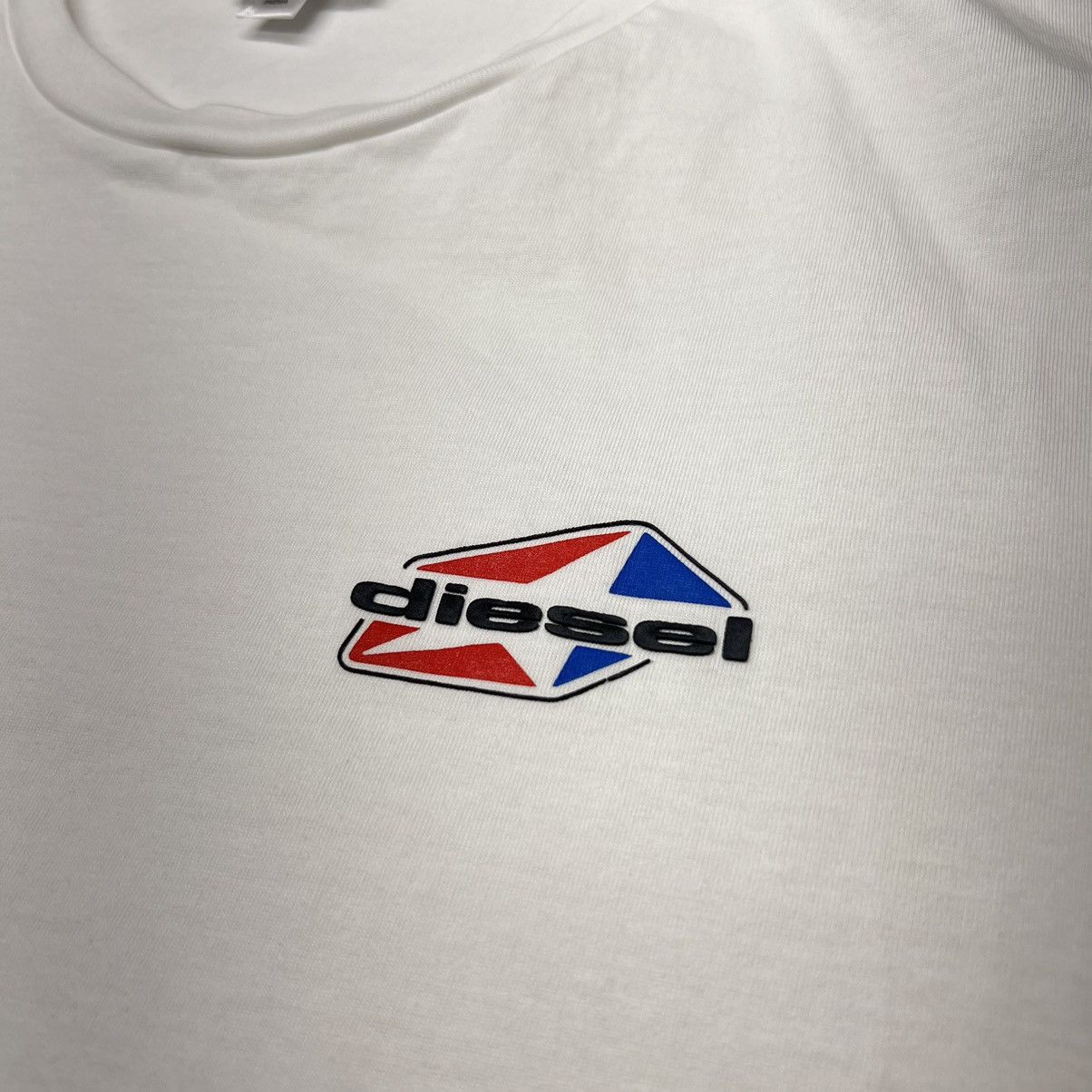Diesel Diesel Tee Shirt Mens Logo Star Basic Designer Red Blue Size US L / EU 52-54 / 3 - 2 Thumbnail