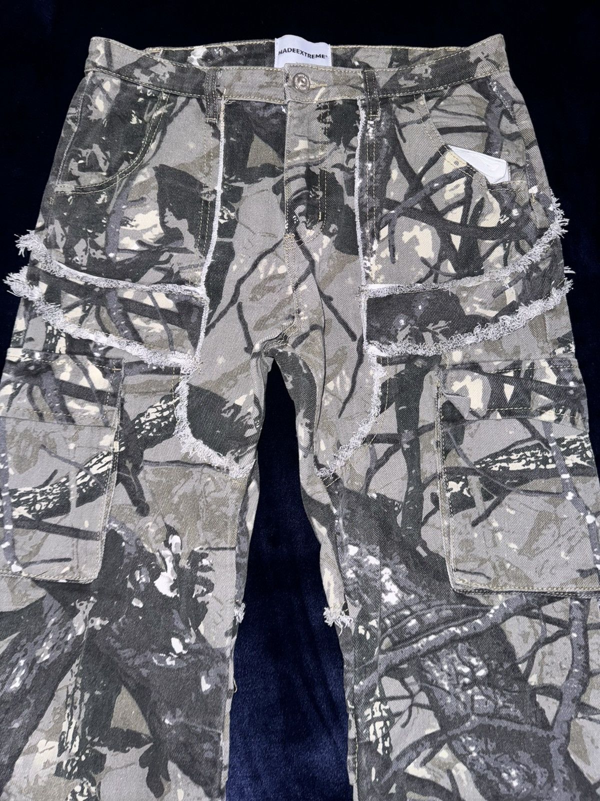 Other MADE EXTREME Casual Pants Unisex Camouflage White Size US 34 / EU 50 - 5 Thumbnail