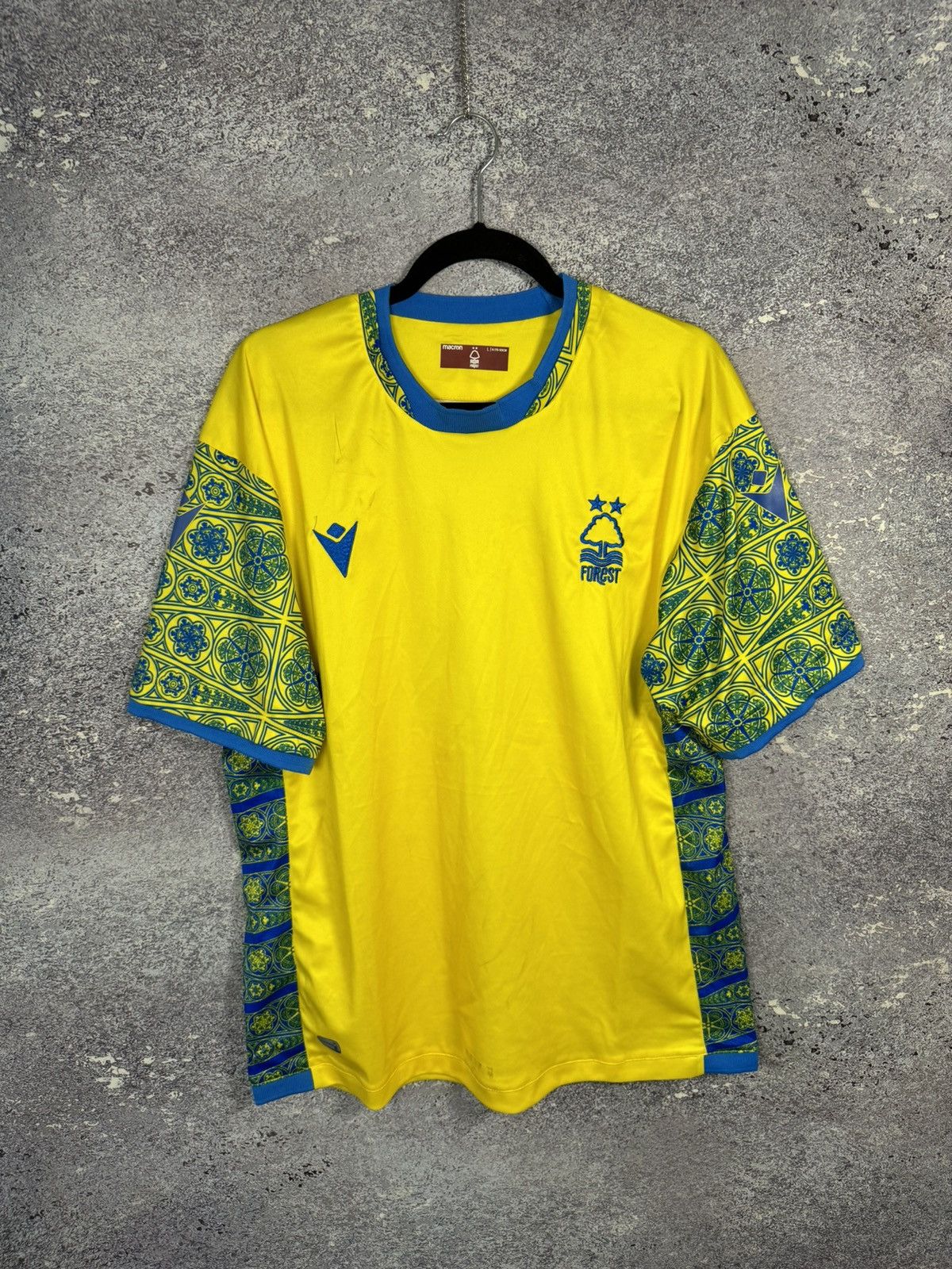 Macron × Vintage Vintage Nottingham Forest 2022/23 Macron Jersey Blokcore Size US L / EU 52-54 / 3 - 1 Thumbnail
