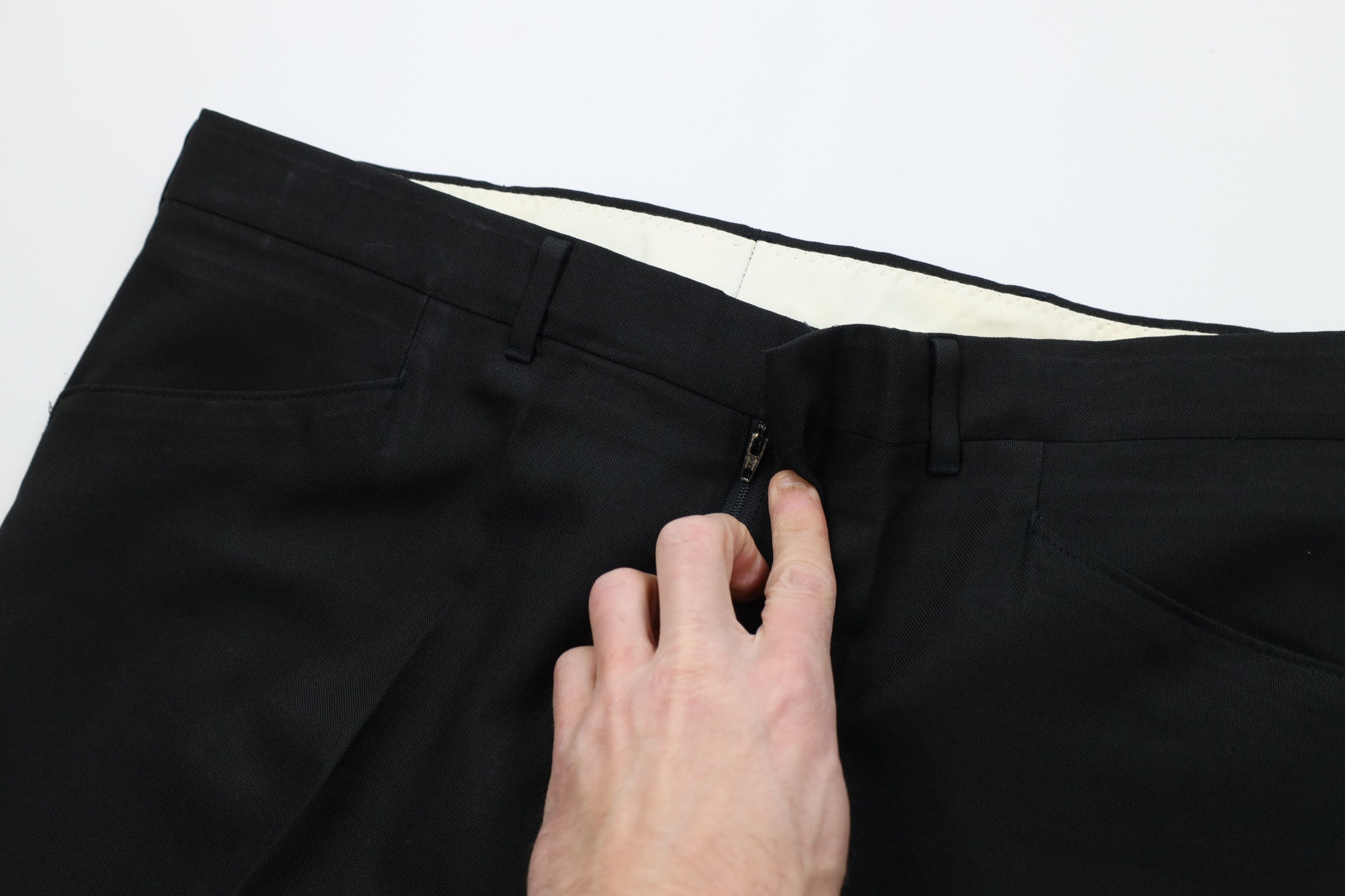Vintage Vintage 70s Streetwear Knit Flared Wide Leg Chino Pants USA Size US 36 / EU 52 - 7 Thumbnail