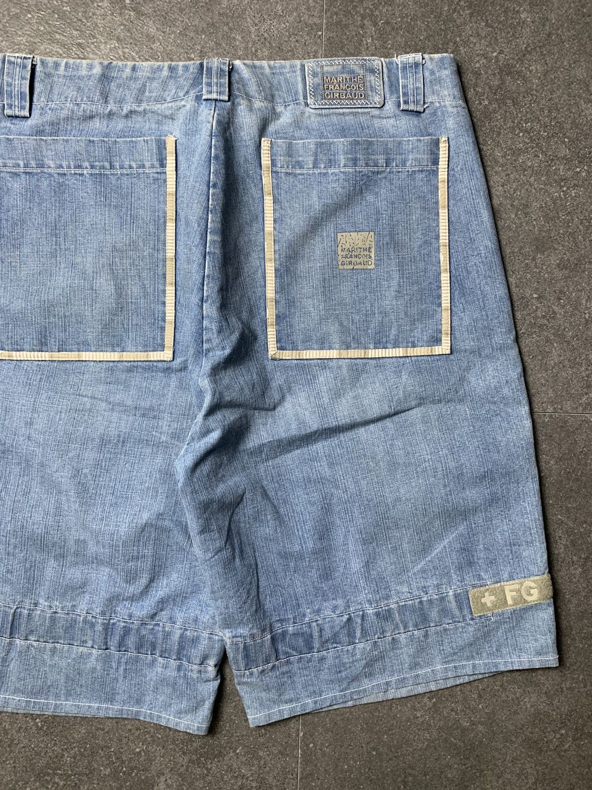 Marithe + Francois Girbaud 2000s Marithe Francois Girbaud Shuttle Tape Jorts Size US 40 / EU 56 - 10 Thumbnail