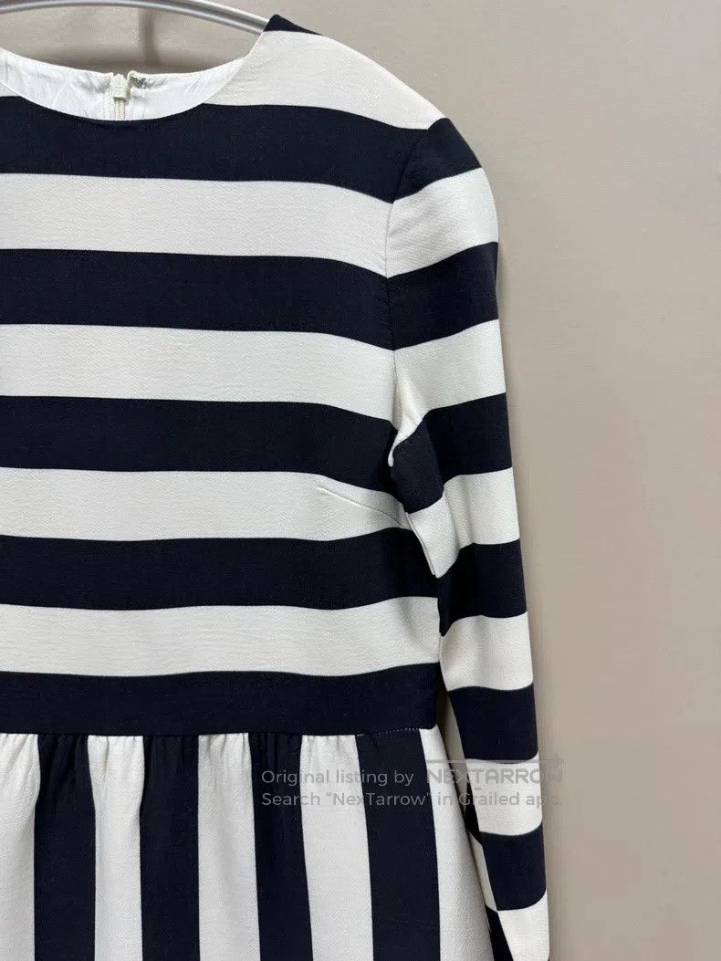 Valentino Valentino Black and white striped maxi dress Size S / US 4 / IT 40 - 3 Thumbnail