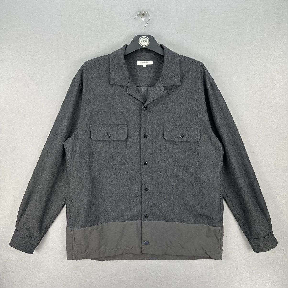 Global Work Global Work Rayon Shirt Loop Collar Double Pocket Size US L / EU 52-54 / 3 - 1 Thumbnail