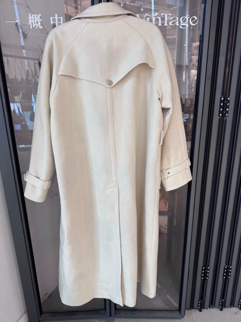 Max Mara Max Mara White Cashmere Size L / US 10 / IT 46 - 3 Thumbnail
