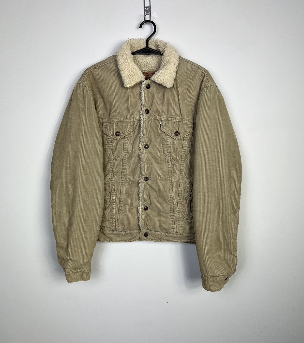 Levi's Levi's Vintage Insulated Corduroy Sherpa Jacket 1998 Year Size US M / EU 48-50 / 2 - 2 Thumbnail