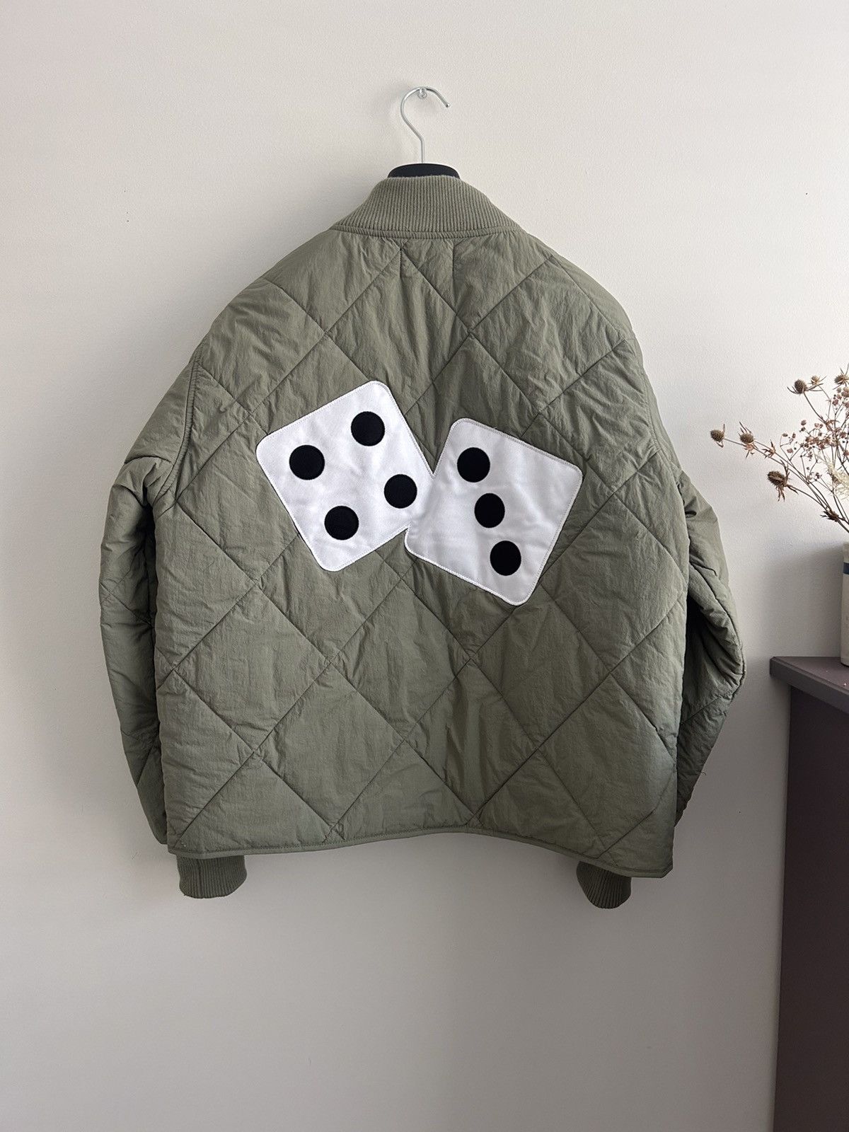 Stussy Stussy quilted jacket with dice patches 🎲 Size US S / EU 44-46 / 1 - 1 Thumbnail