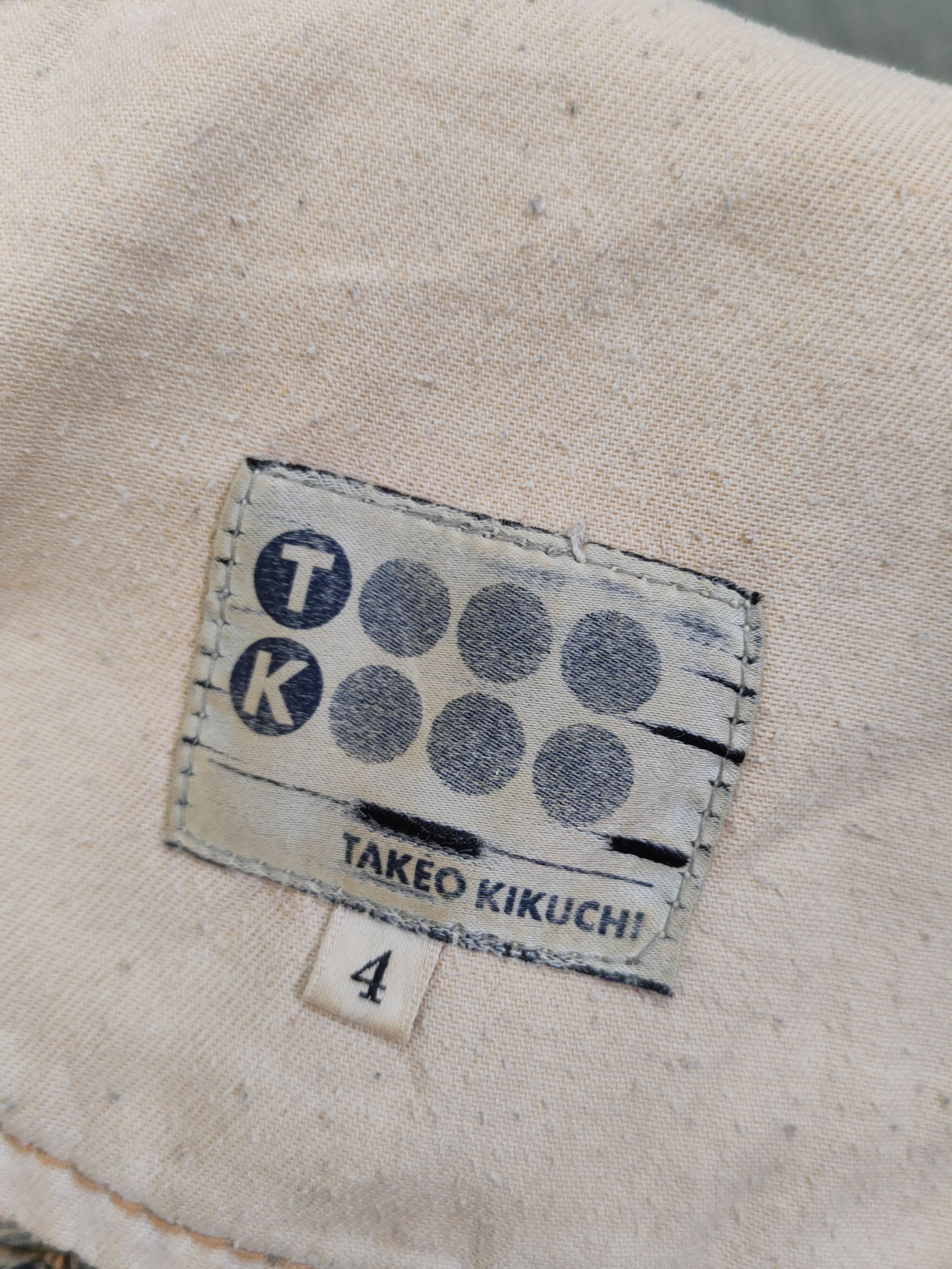 Takeo Kikuchi DL Takeo Kikuchi Blue Faded Distressed Ripped Jeans #W1478 Size US 32 / EU 48 - 7 Thumbnail