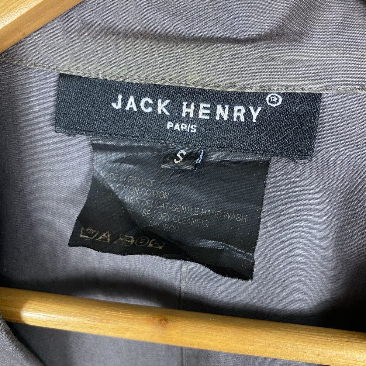 HENRY'S 💥 JACK HENRY PARIS RAW-EDGE DARK CHARCOAL LIGHT JACKET Size US S / EU 44-46 / 1 - 6 Thumbnail