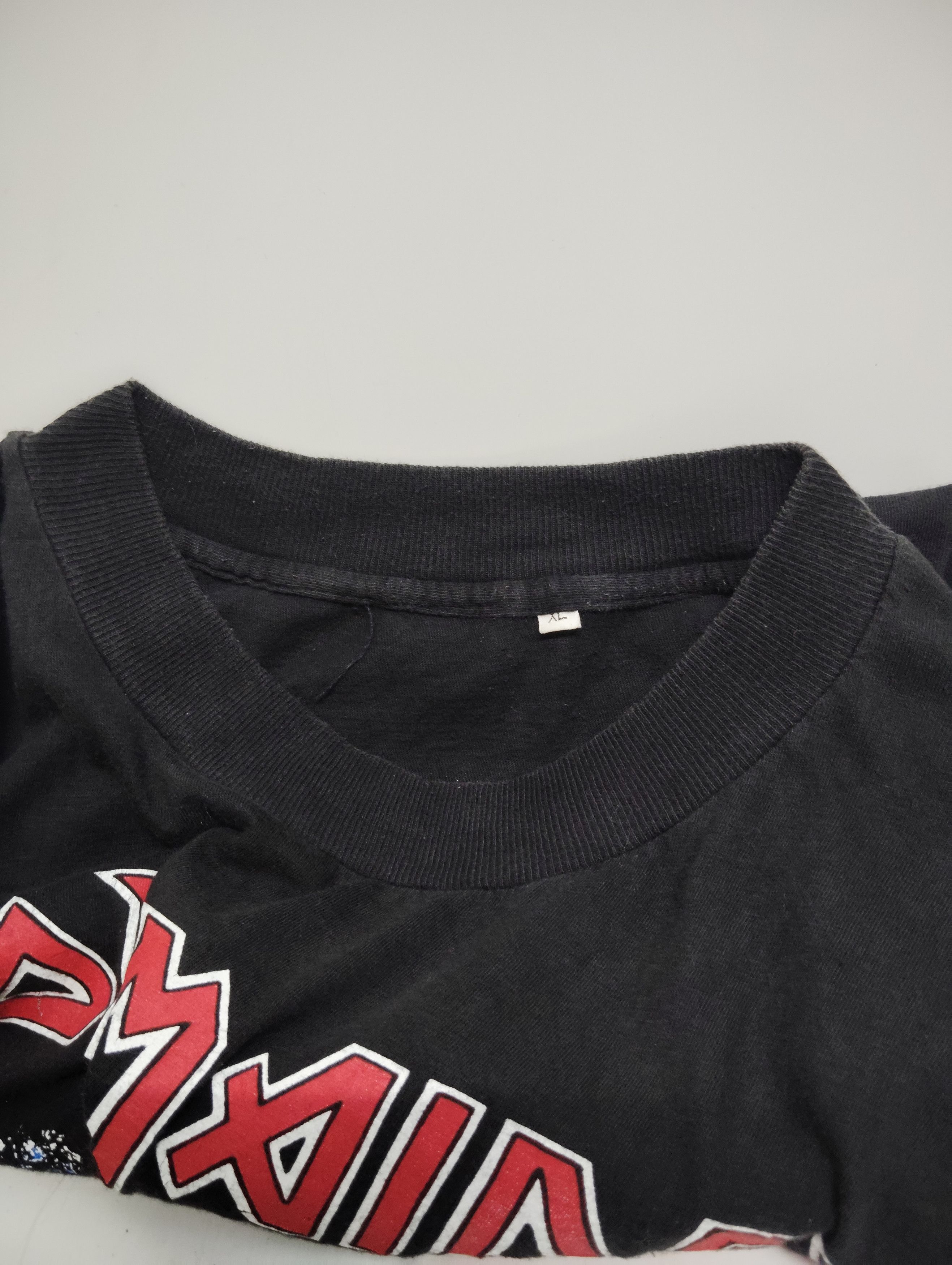 Band Tees × Iron Maiden × Vintage Vintage Iron Maiden World Tour 1990 Size US XL / EU 56 / 4 - 5 Thumbnail