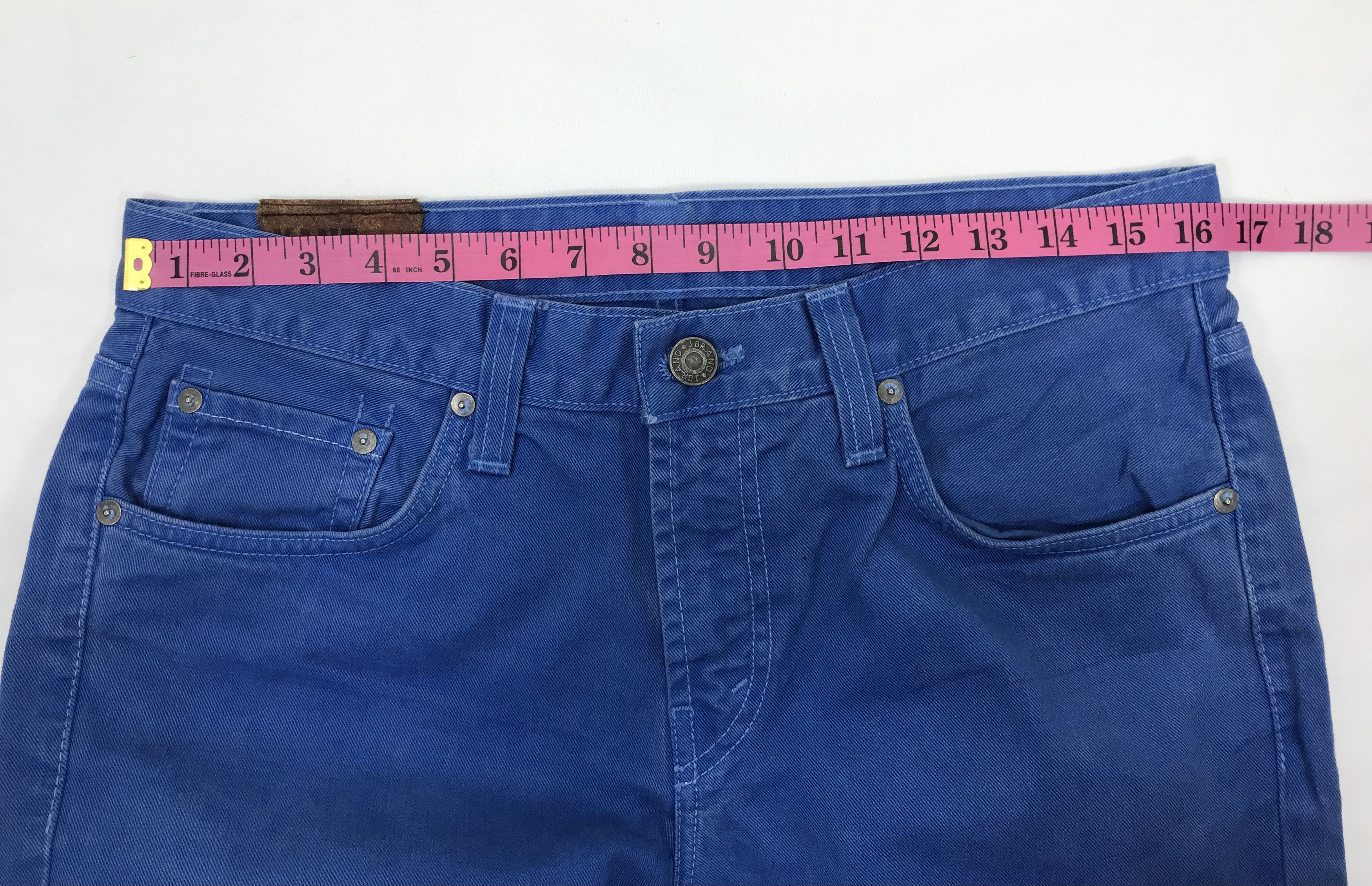 J Brand Vintage J Brand Indigo Blue Straight Cut Jeans Size US 31 - 15 Thumbnail