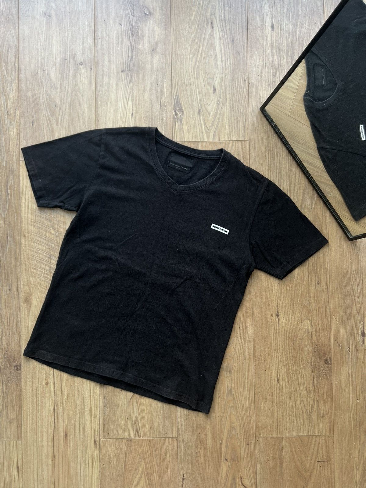 Number (N)ine NUMBER NINE DENIM Y2K SMALL LOGO VINTAGE TEE Size US M / EU 48-50 / 2 - 1 Thumbnail