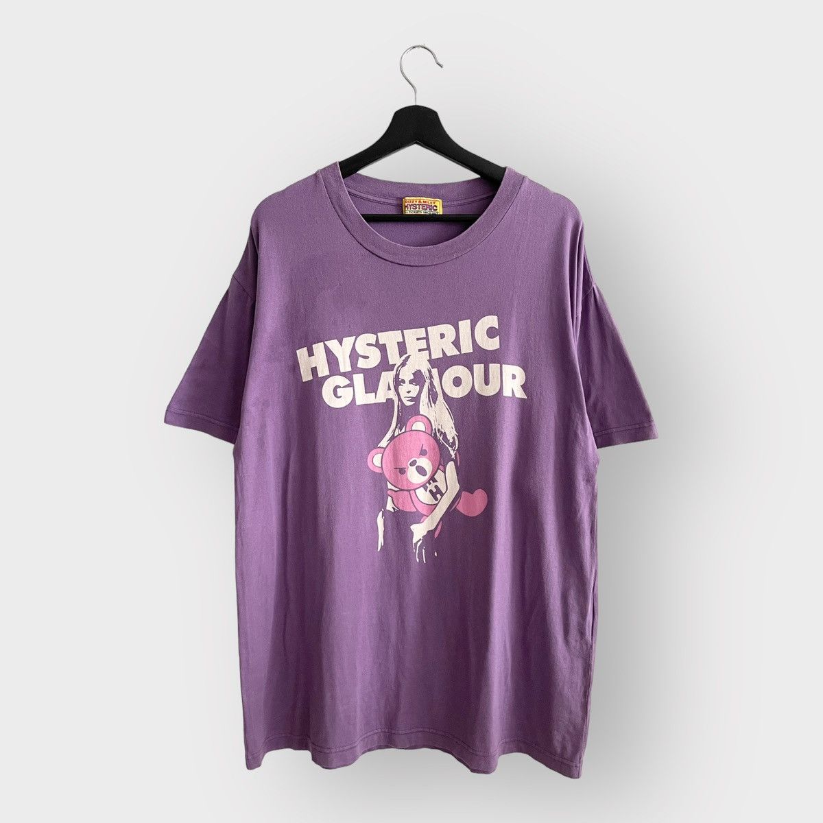 Hysteric Glamour × Vintage STEAL! 2000s Hysteric Glamour Girl loves Angry Bear Tee Size US XL / EU 56 / 4 - 2 Thumbnail