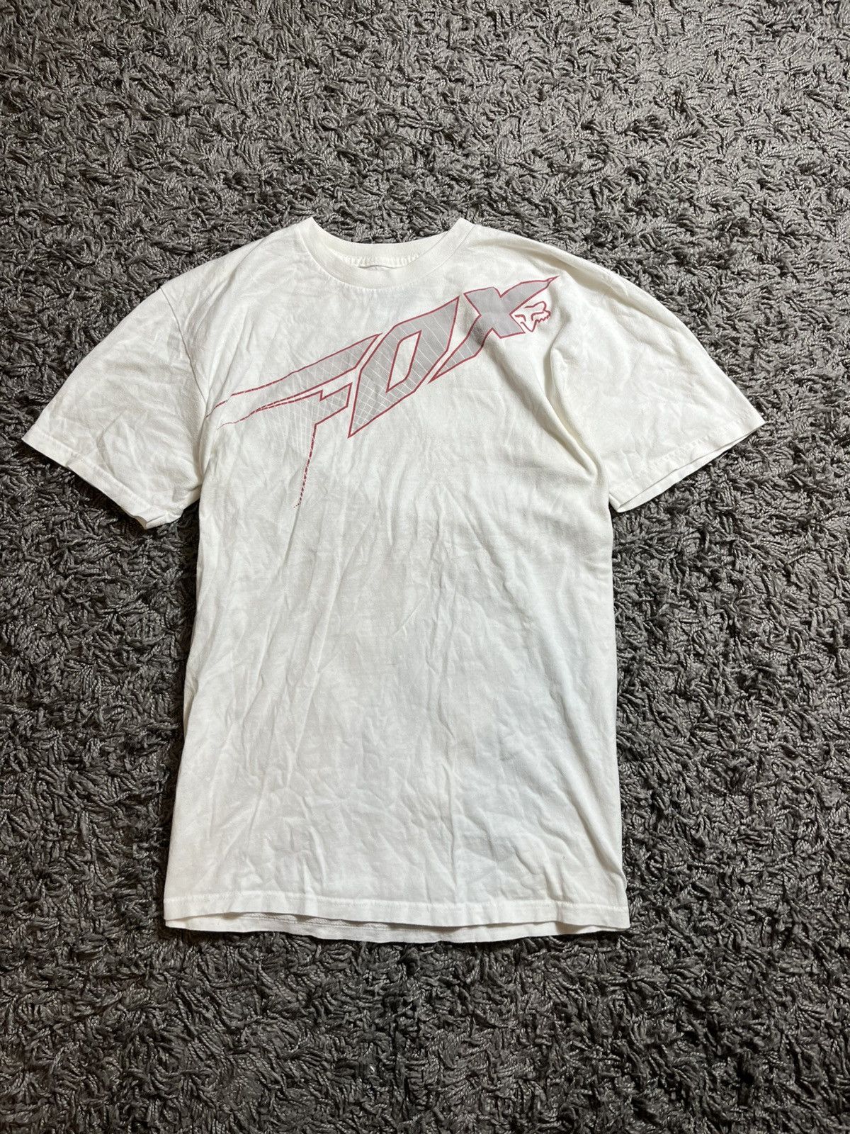 Vintage FOX RACING VINTAGE Y2K STYLE PRINTED COTTON T-SHIRT Size US M / EU 48-50 / 2 - 1 Thumbnail