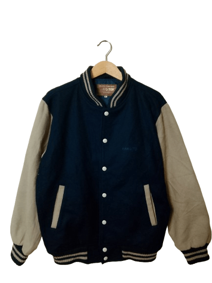 Hang Ten × Vintage Varsity Hang Ten Vintage 70s Wool Size US L / EU 52-54 / 3 - 1 Thumbnail