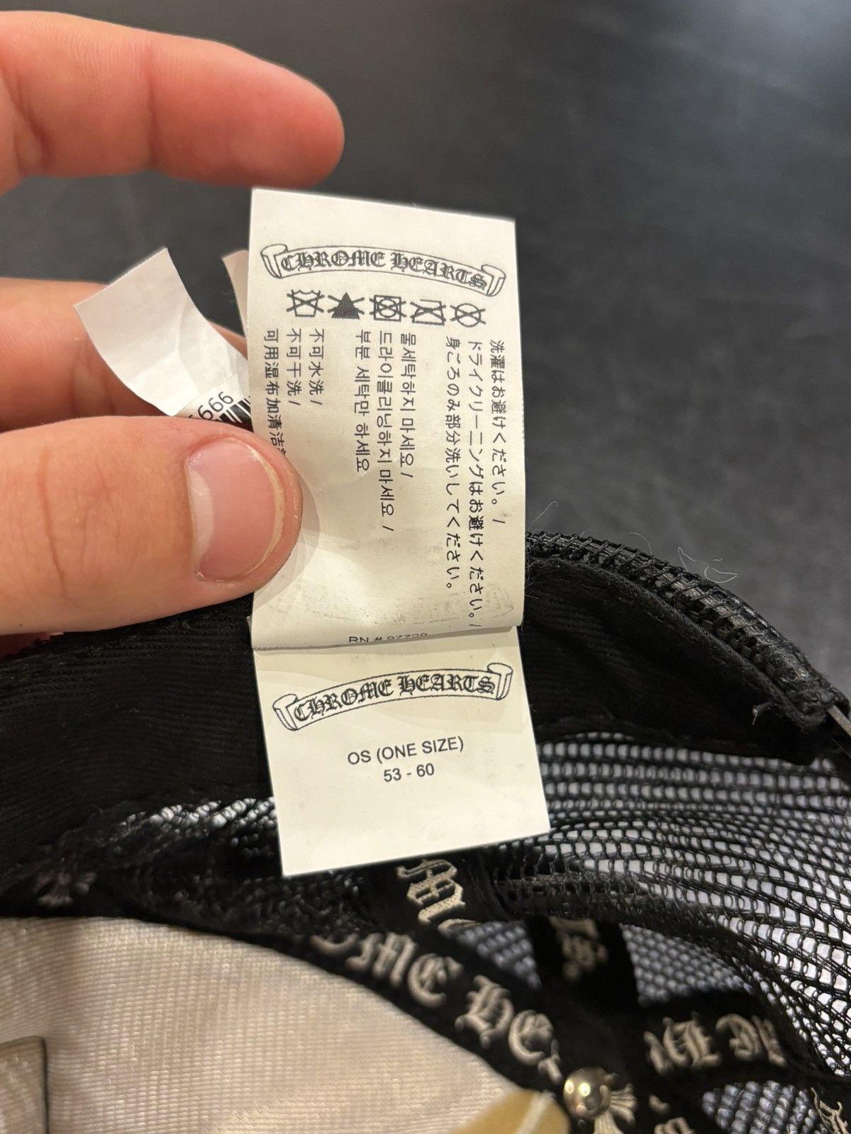 Chrome Hearts Chrome Hearts F**k Hat Size ONE SIZE - 4 Thumbnail