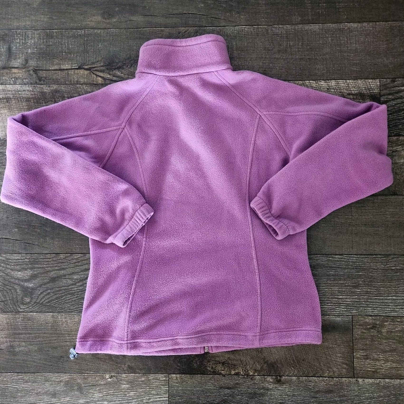 Vintage Columbia Jacket Womens Medium Purple Fleece Full Zip Casual Outdoor Hiking Size M / US 6-8 / IT 42-44 - 5 Thumbnail
