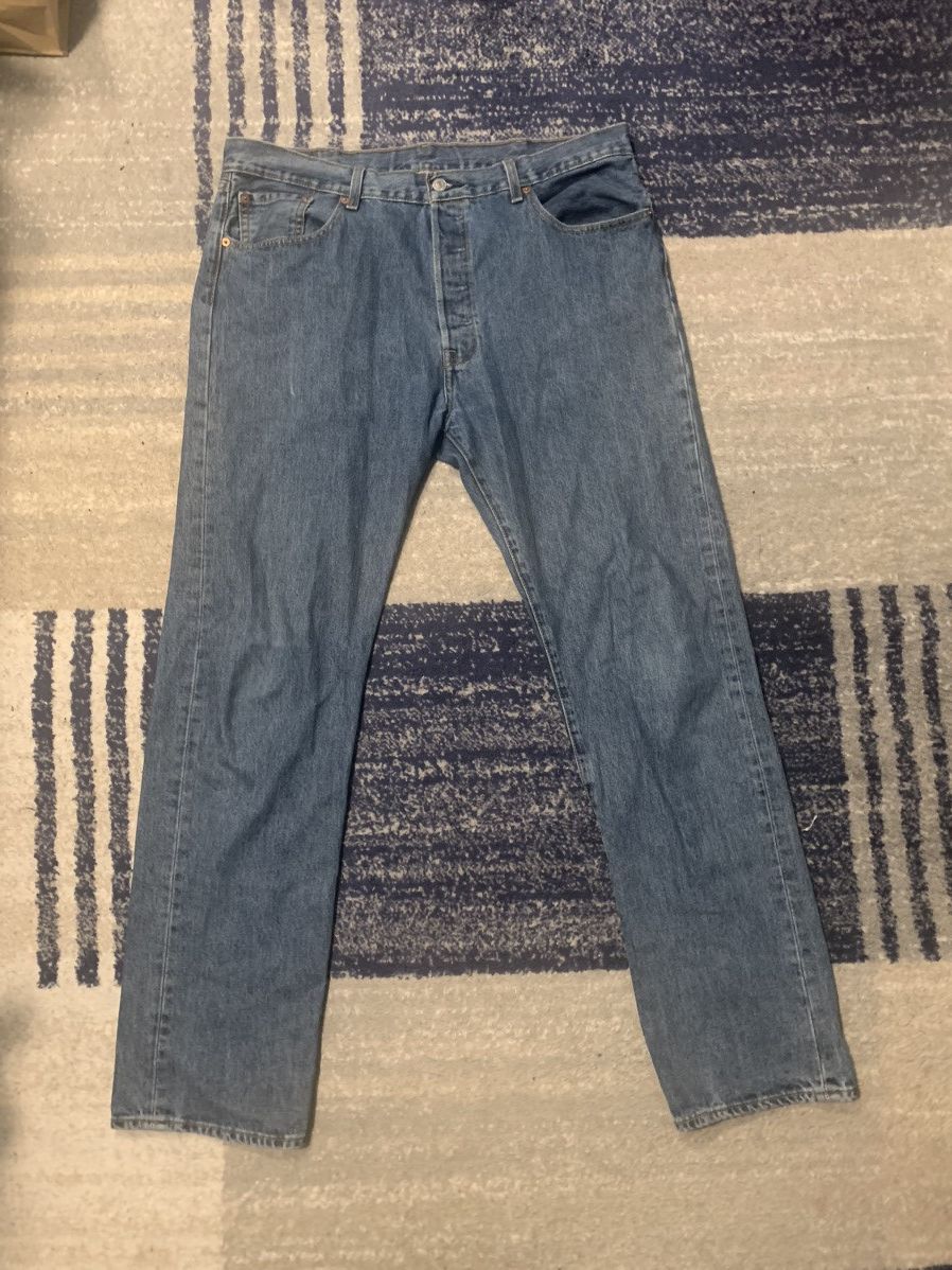 Levi's Levi 501 medium wash 38x34 Size US 38 / EU 54 - 1 Thumbnail