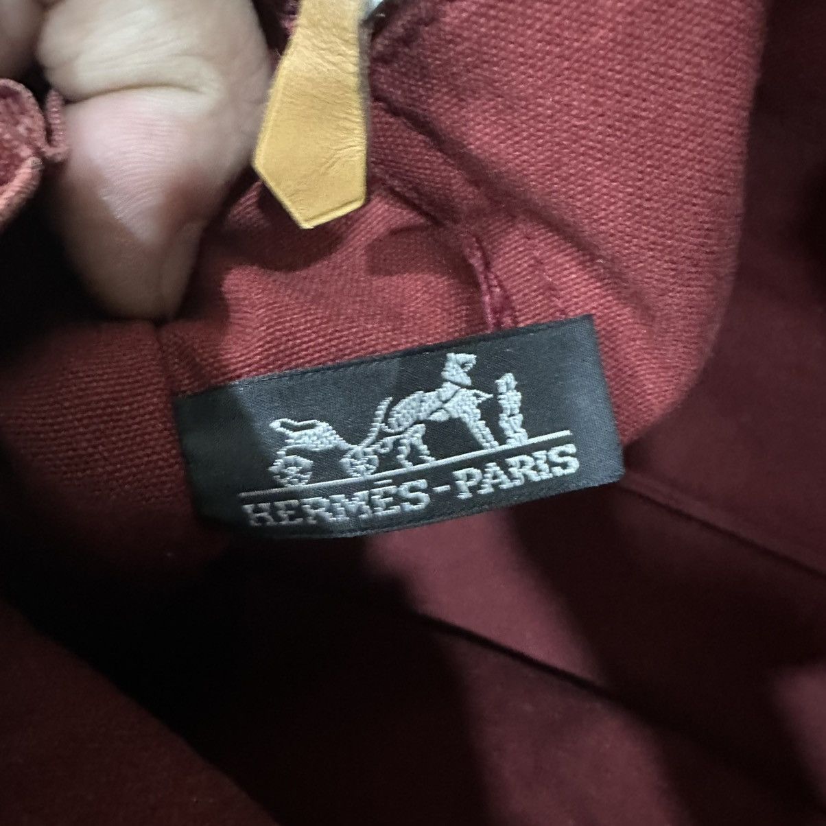 Hermes ‼️LASTDROP‼️ HERMES FOULTOU GM CANVAS TOTE BAG Size ONE SIZE - 10 Thumbnail