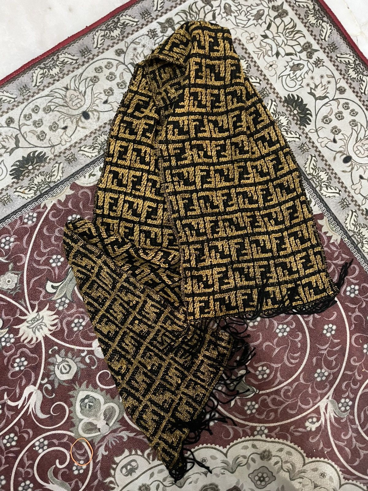Designer × Fendi FENDI SCARF MONOGRAM Size ONE SIZE - 3 Thumbnail