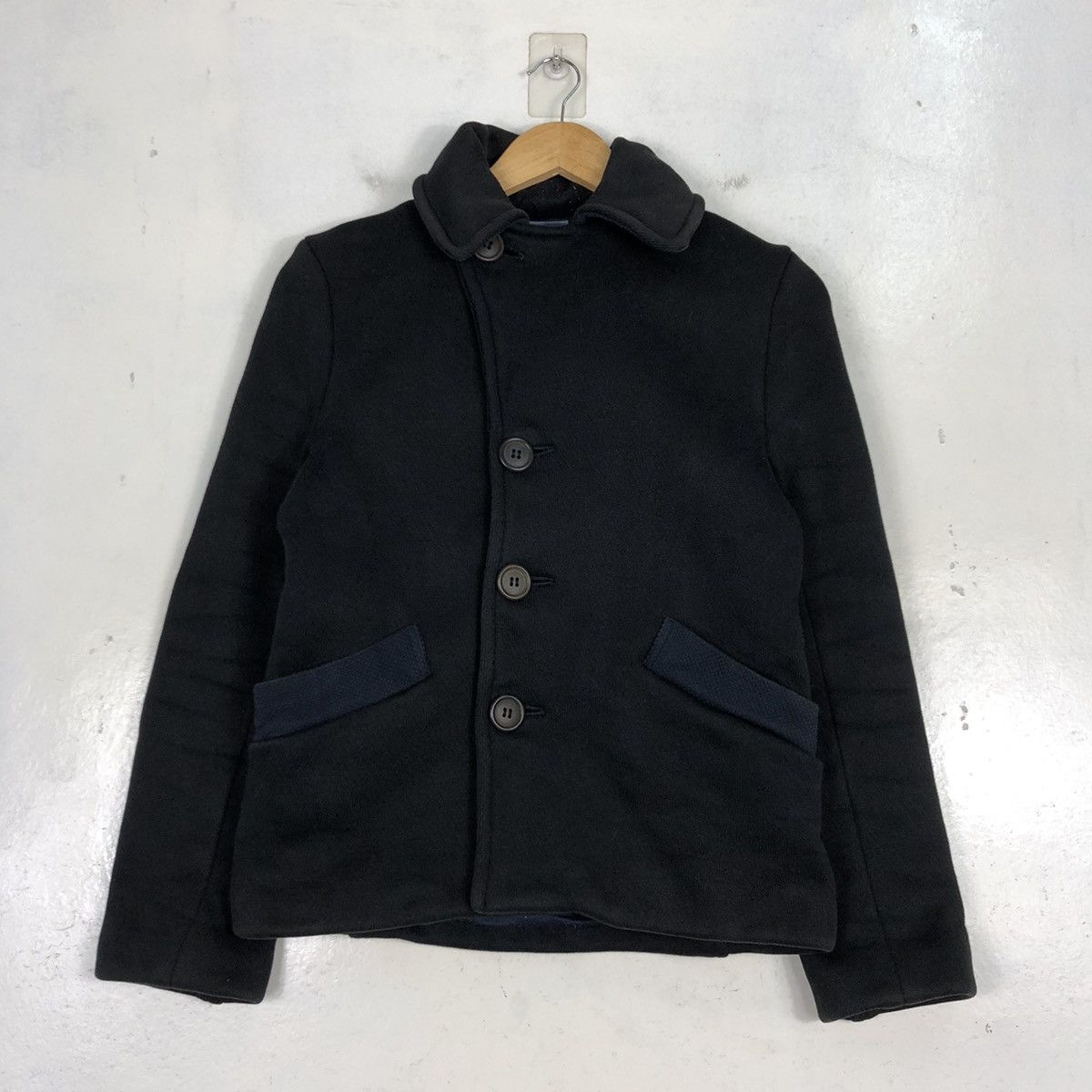 Blue Blue Japan × Other Blue Blue Arigato Woolen Jacket Size S / US 4 / IT 40 - 1 Thumbnail