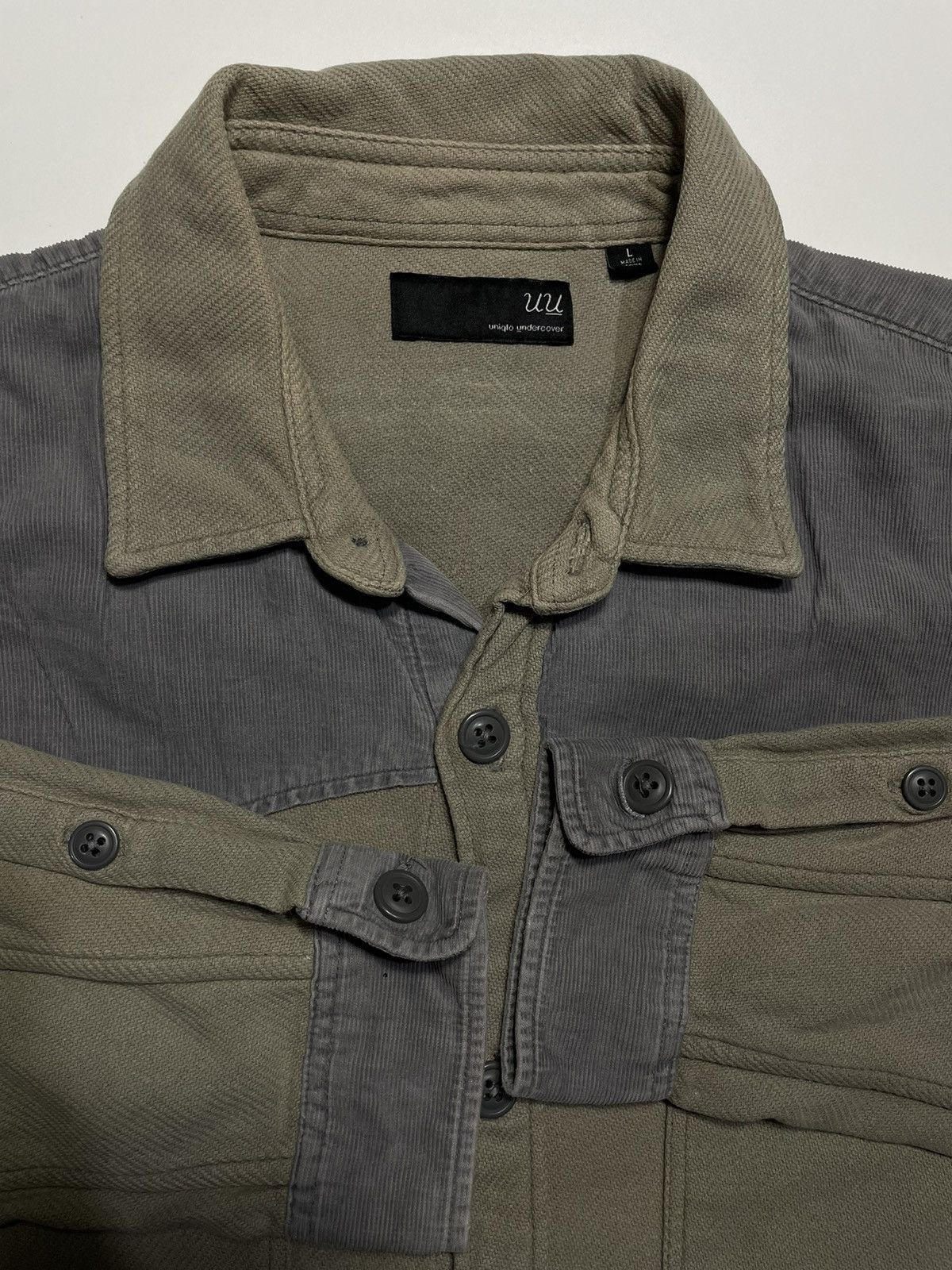 Undercover Uniqlo Undercover UU Multi pocket Flannel LongSleeve utility Size US L / EU 52-54 / 3 - 6 Thumbnail