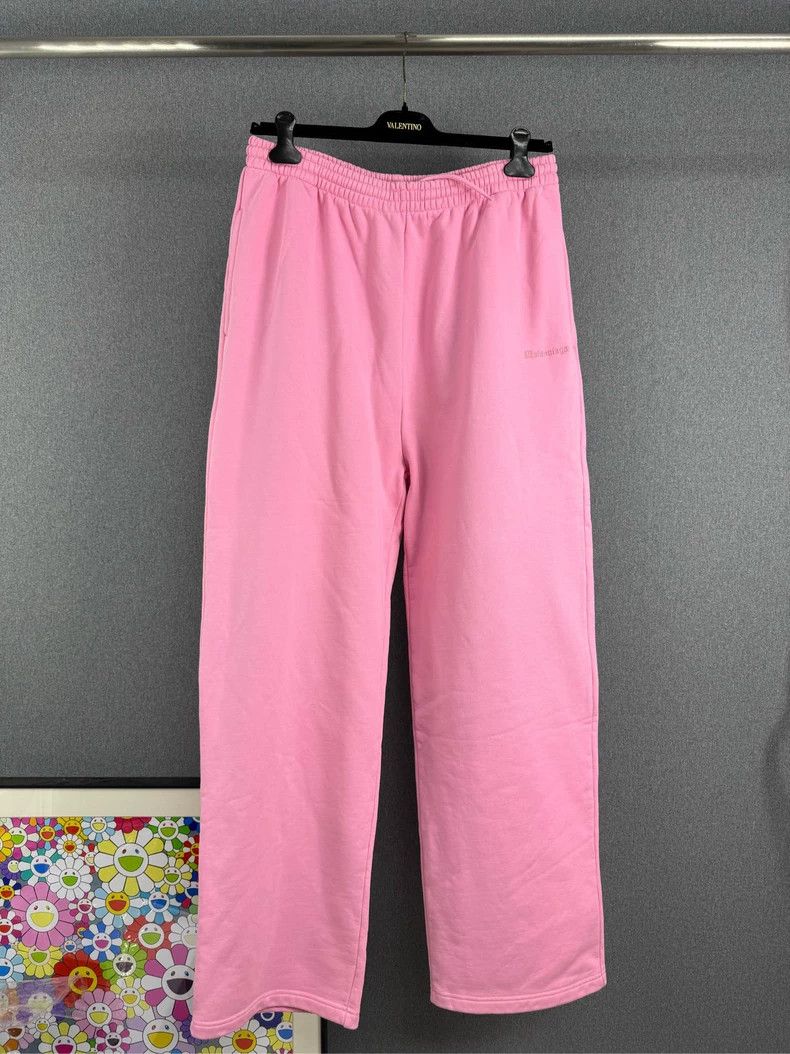 Balenciaga Balenciaga size M Double B embroidered small LOGO trousers Size US 27 - 1 Thumbnail