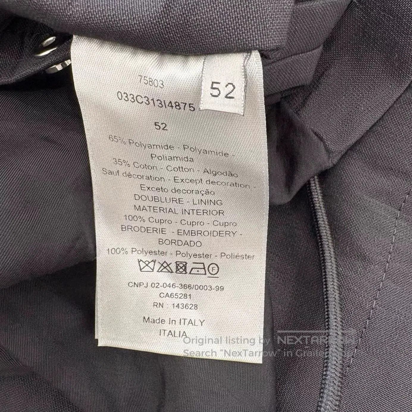 Dior Dior Back Logo Hooded Parka Coat. Size US L / EU 52-54 / 3 - 8 Thumbnail
