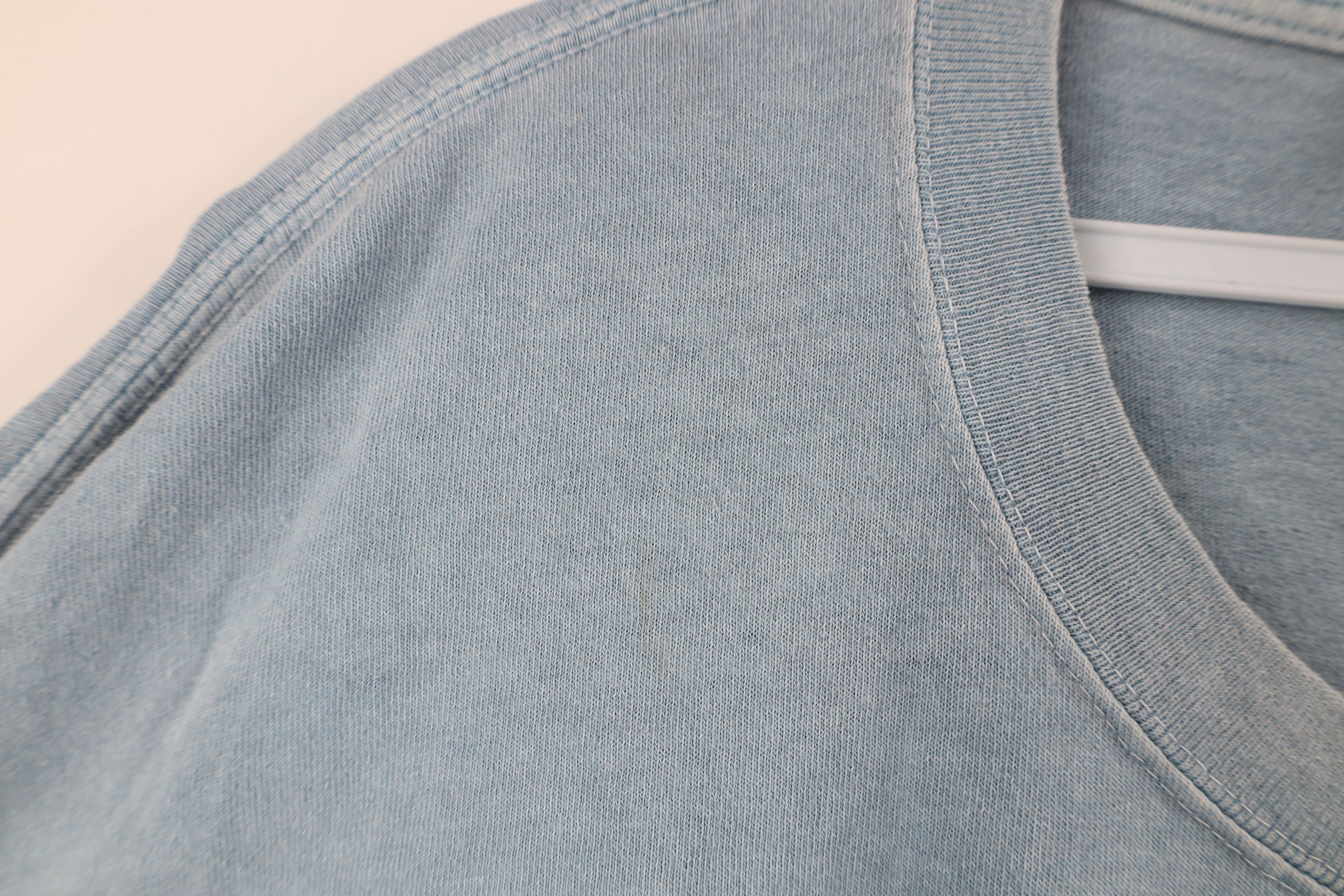 Vintage Vintage Y2K Pigment Dye Long Sleeve T-Shirt Blue Cotton Size US L / EU 52-54 / 3 - 6 Thumbnail