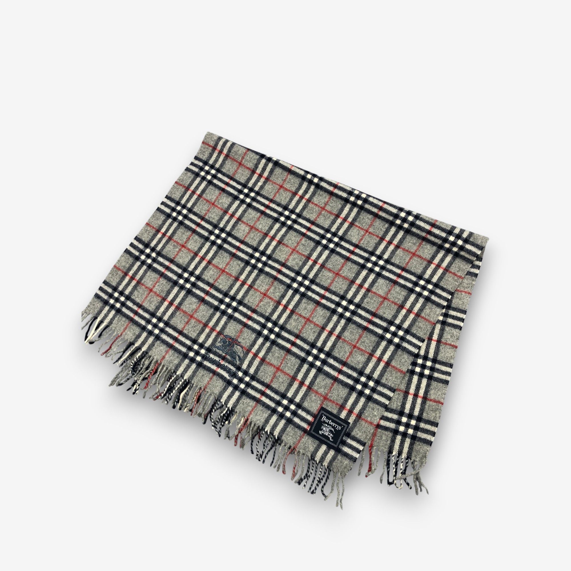Burberry Vintage Burberry Scarf Muffler Wool Babushka Stole Scarves Size ONE SIZE - 4 Thumbnail