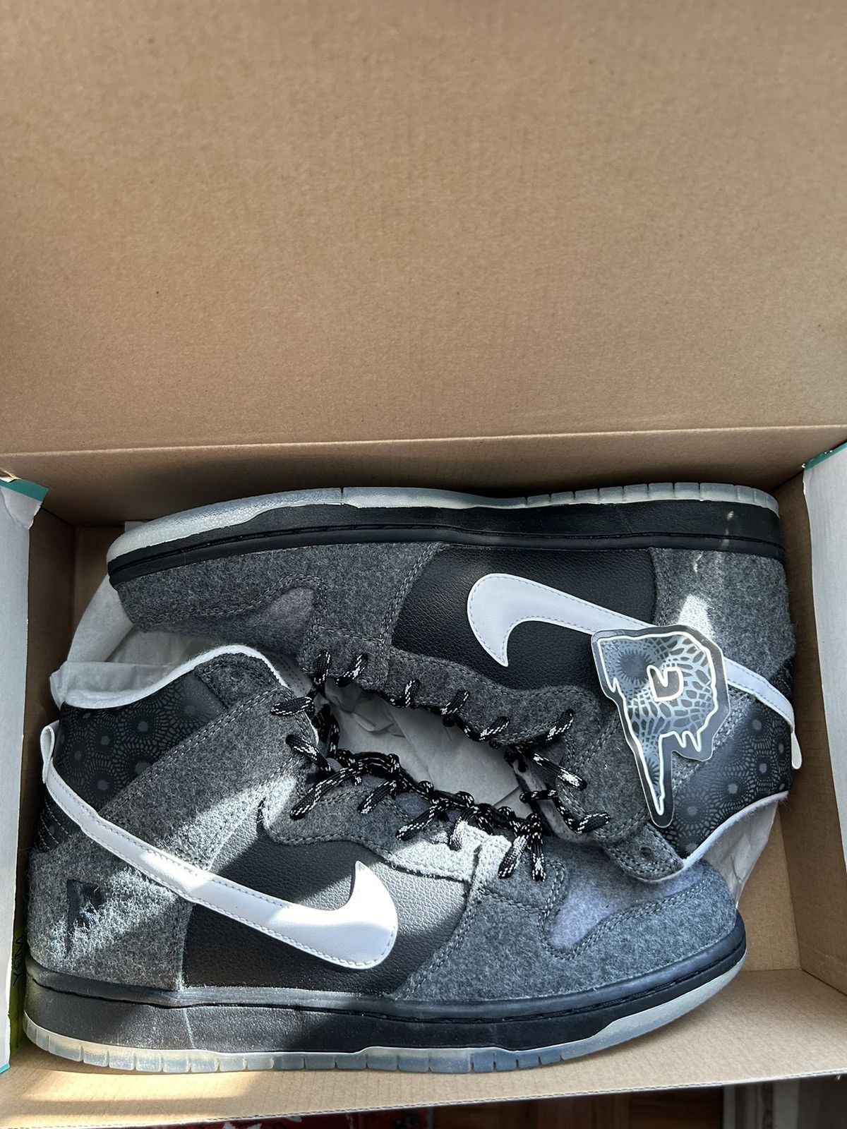 1/500)Nike Sb Dunk High Petoskey special tongue