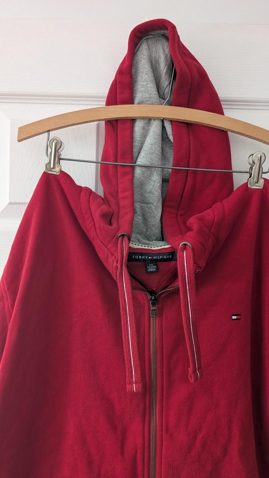 Tommy Hilfiger Tommy Hilfiger Men’s Full Zip Hoodie Red Fleece Size XXL Size US XXL / EU 58 / 5 - 5 Thumbnail