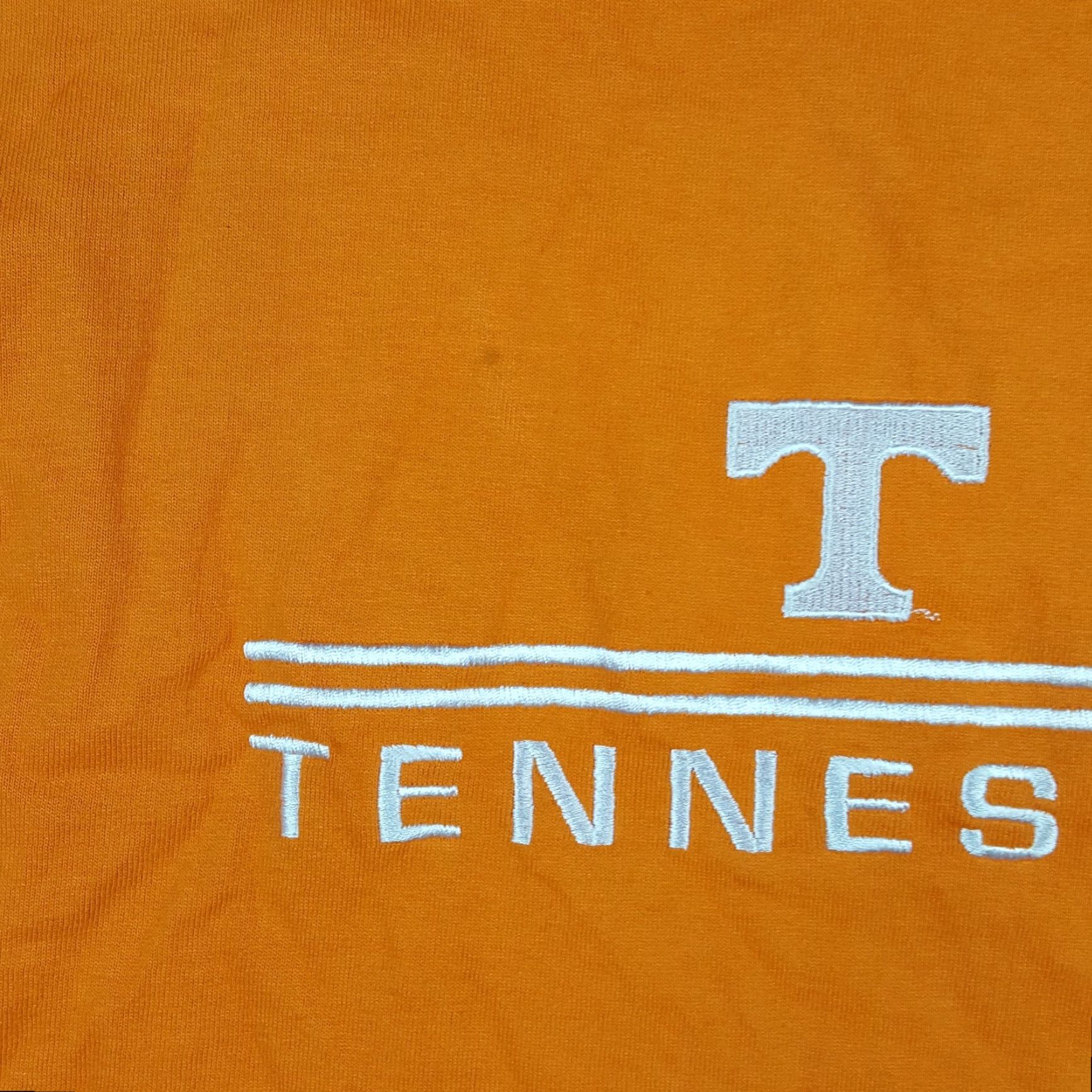 Vintage VINTAGE Tennessee University Embroidered Men’s Size L Orange College T Shirt TN Size US L / EU 52-54 / 3 - 2 Thumbnail