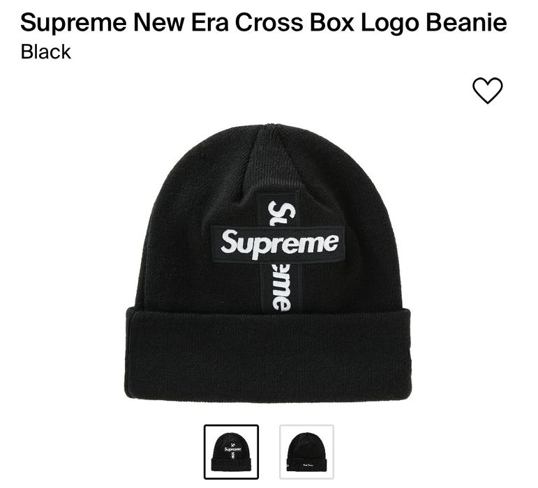 Supreme Supreme New Era Cross Box logo Beanie | Grailed