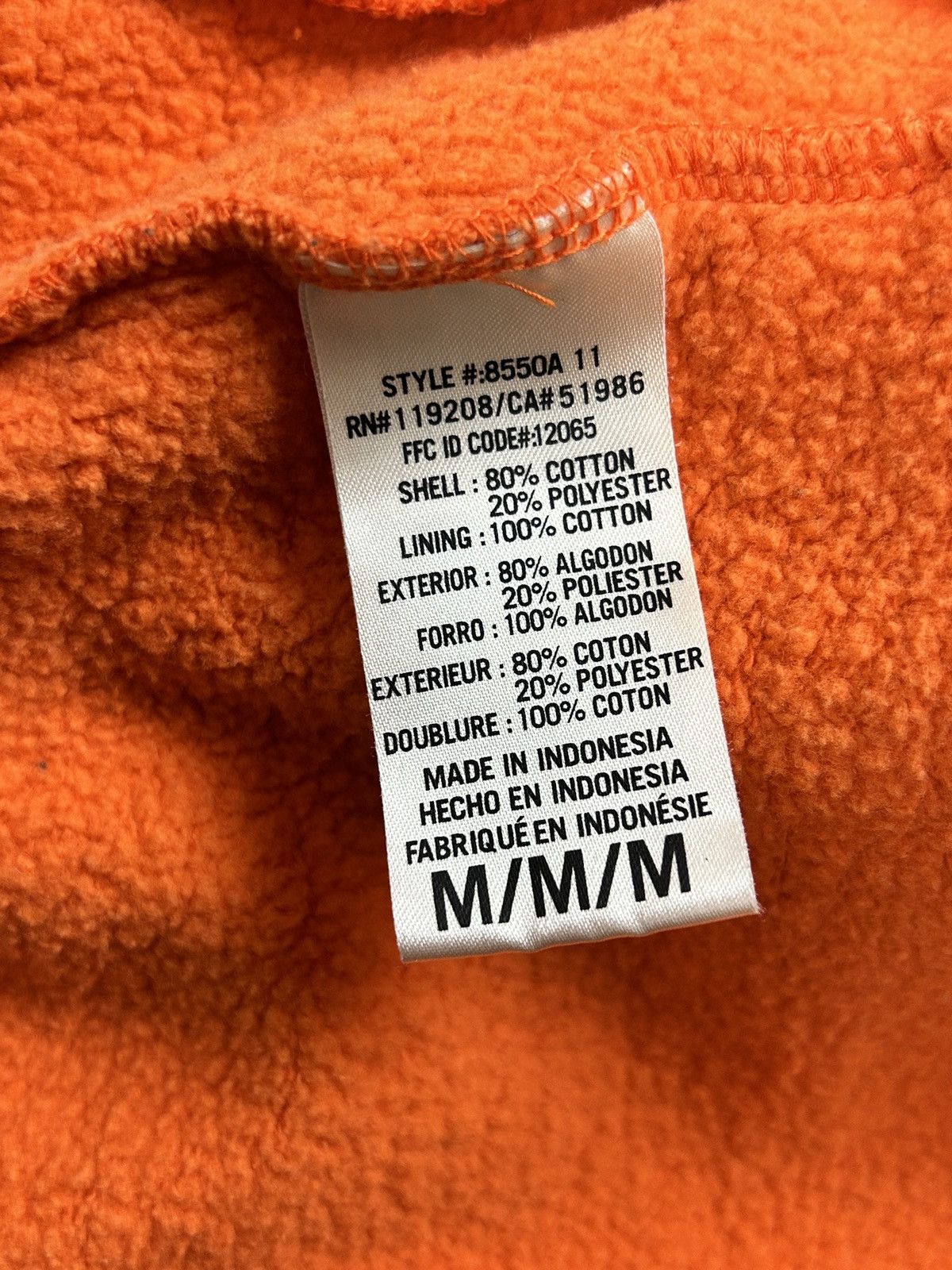 Ccm CCM Anaheim Mighty Ducks Retro Jersey Style Hoodie Orange M Size US M / EU 48-50 / 2 - 10 Thumbnail
