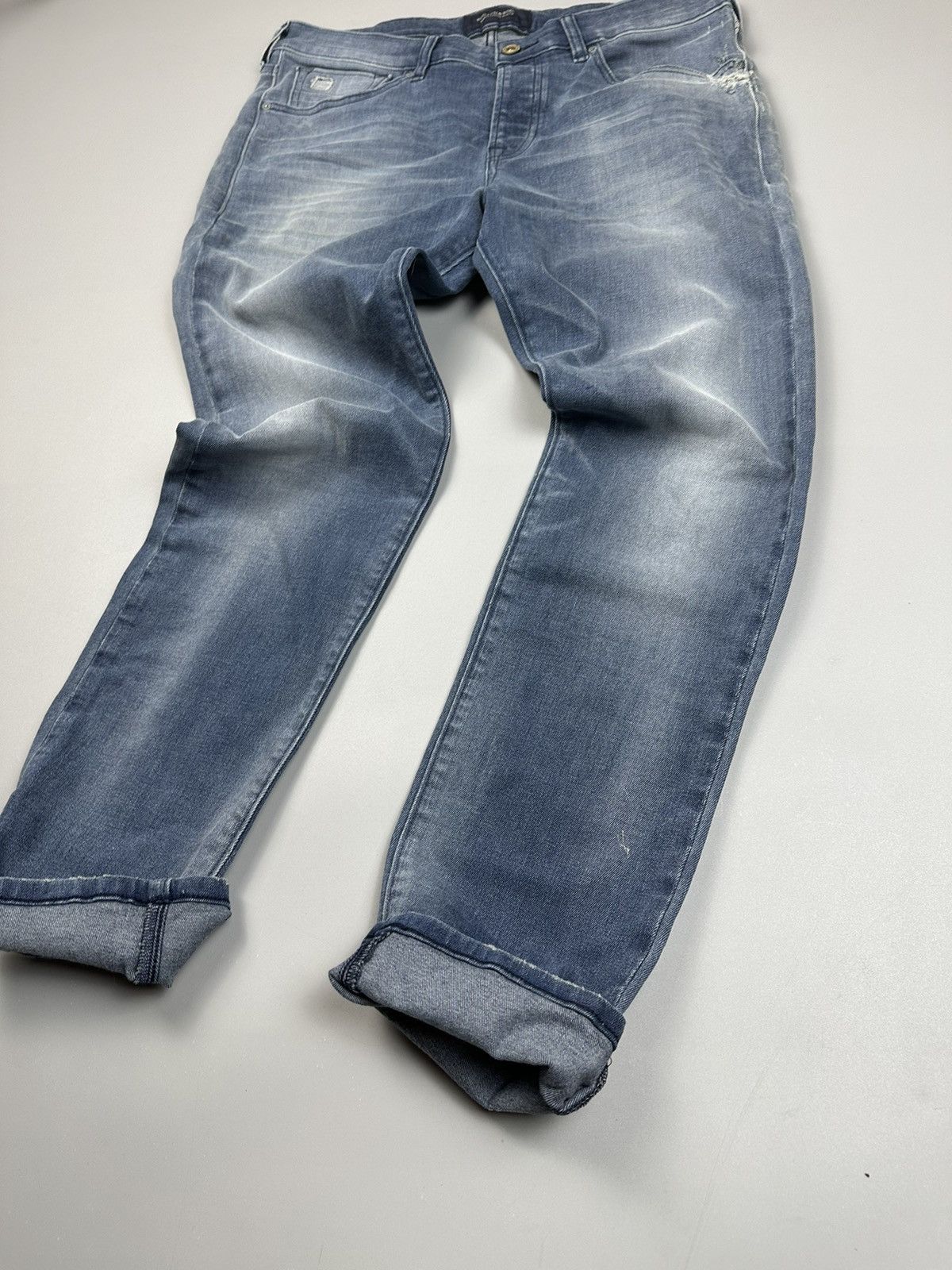 Scotch & Soda Scotch&soda Skinny Stretch Jeans Washed Blue Size US 31 - 2 Thumbnail
