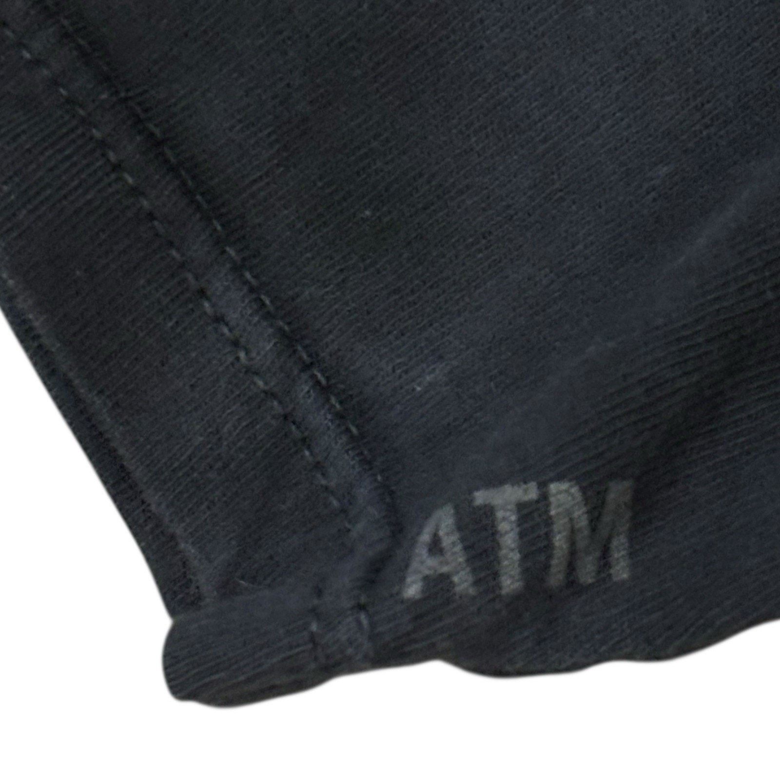 ATM ATM Black & Gray Tie Dye Cotton Tee Shirt Dress Medium Size M / US 6-8 / IT 42-44 - 5 Thumbnail