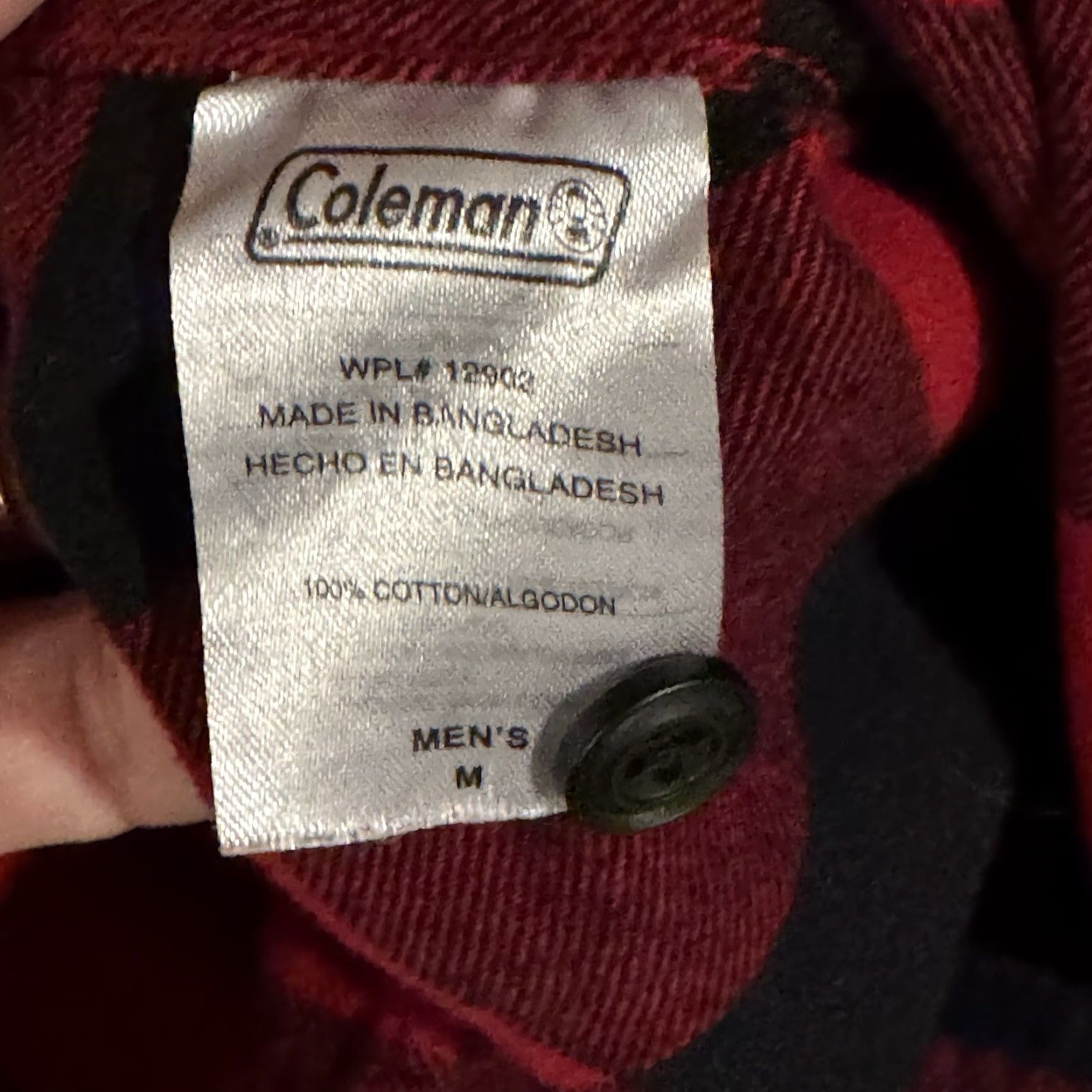 Lumberjack VINTAGE Coleman Button Up Shirt Men Medium Buffalo Plaid Lumberjack Gorpcore Grunge 2021 Size US M / EU 48-50 / 2 - 6 Thumbnail