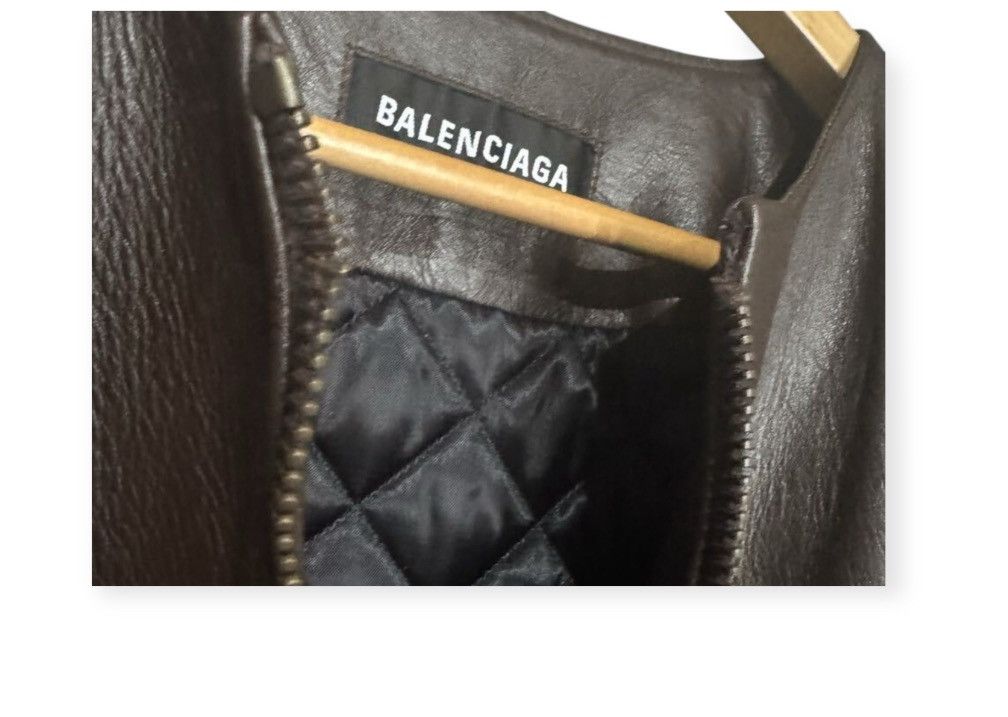 Balenciaga Balenciaga 2018fall runaway layered leather jacket Size US L / EU 52-54 / 3 - 6 Thumbnail